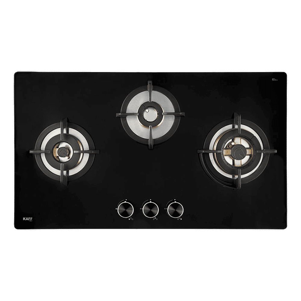 KAFF BLH-F 783X Tempered Glass Top 3 Burner Automatic Electric Hob (Flame Failure Device, Black)_6