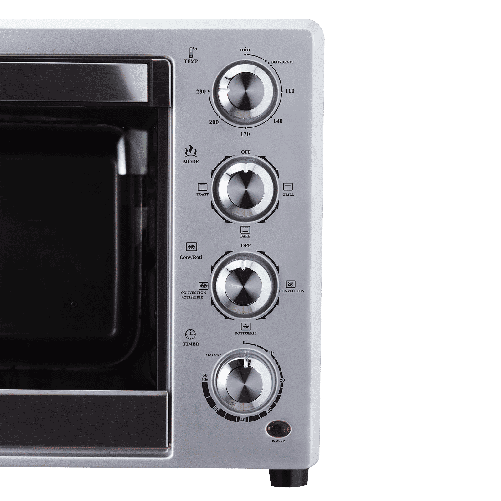 morphy richards 54RCSS Dehydro 54L Oven Toaster Grill with Motorized Rotisserie (Silver) morphy richards 54RCSS Dehydro 54L Oven Toaster Grill with Motorized Rotisserie (Silver)_4