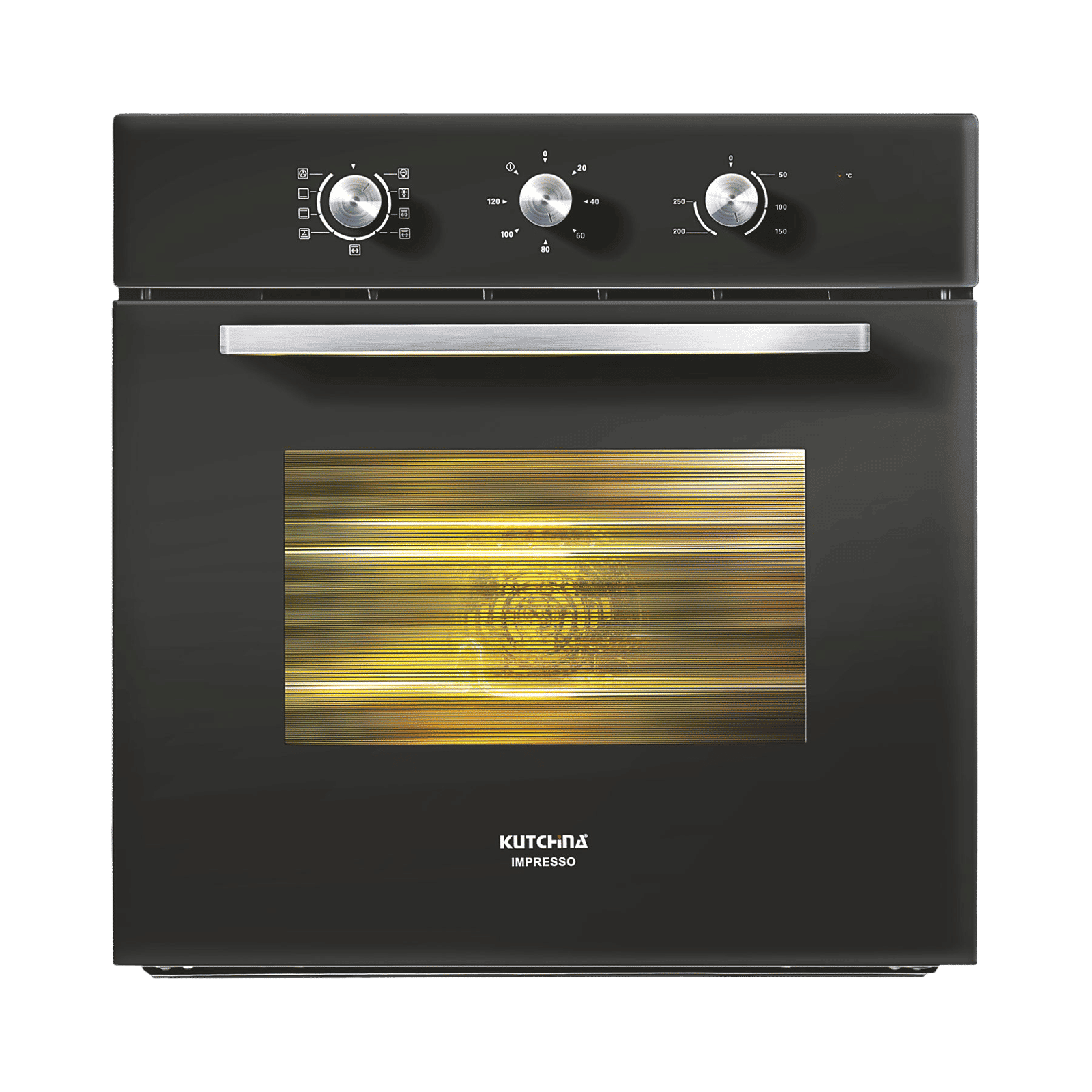Kutchina Impresso 65L Built-in Convection Microwave with 9 Autocook Menus (244, Black)_1