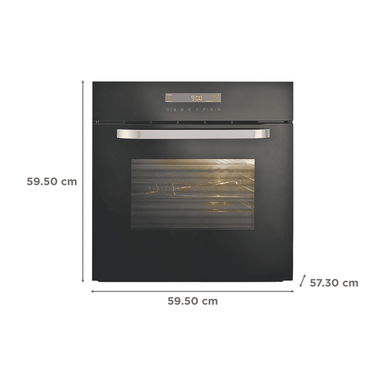 Kutchina Blaze 70L Built-in Microwave with 10 Autocook Menus (451, Black)_2