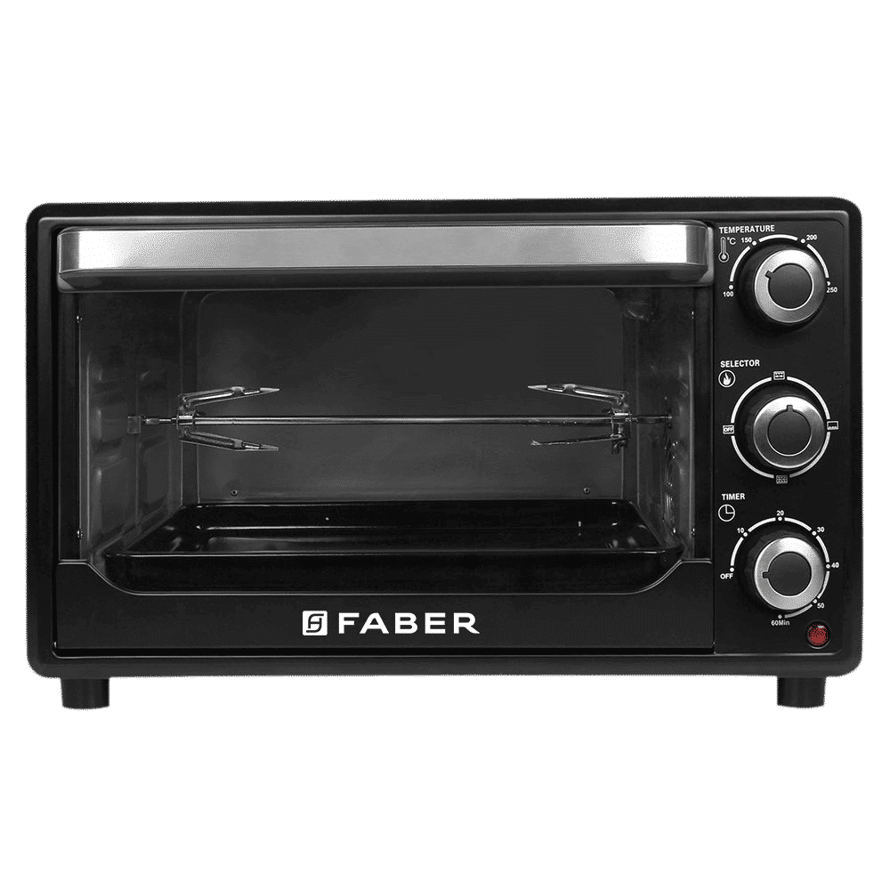 FABER FOTG 24L Oven Toaster Grill with Motorized Rotisserie (Black) FABER FOTG 24L Oven Toaster Grill with Motorized Rotisserie (Black)_1