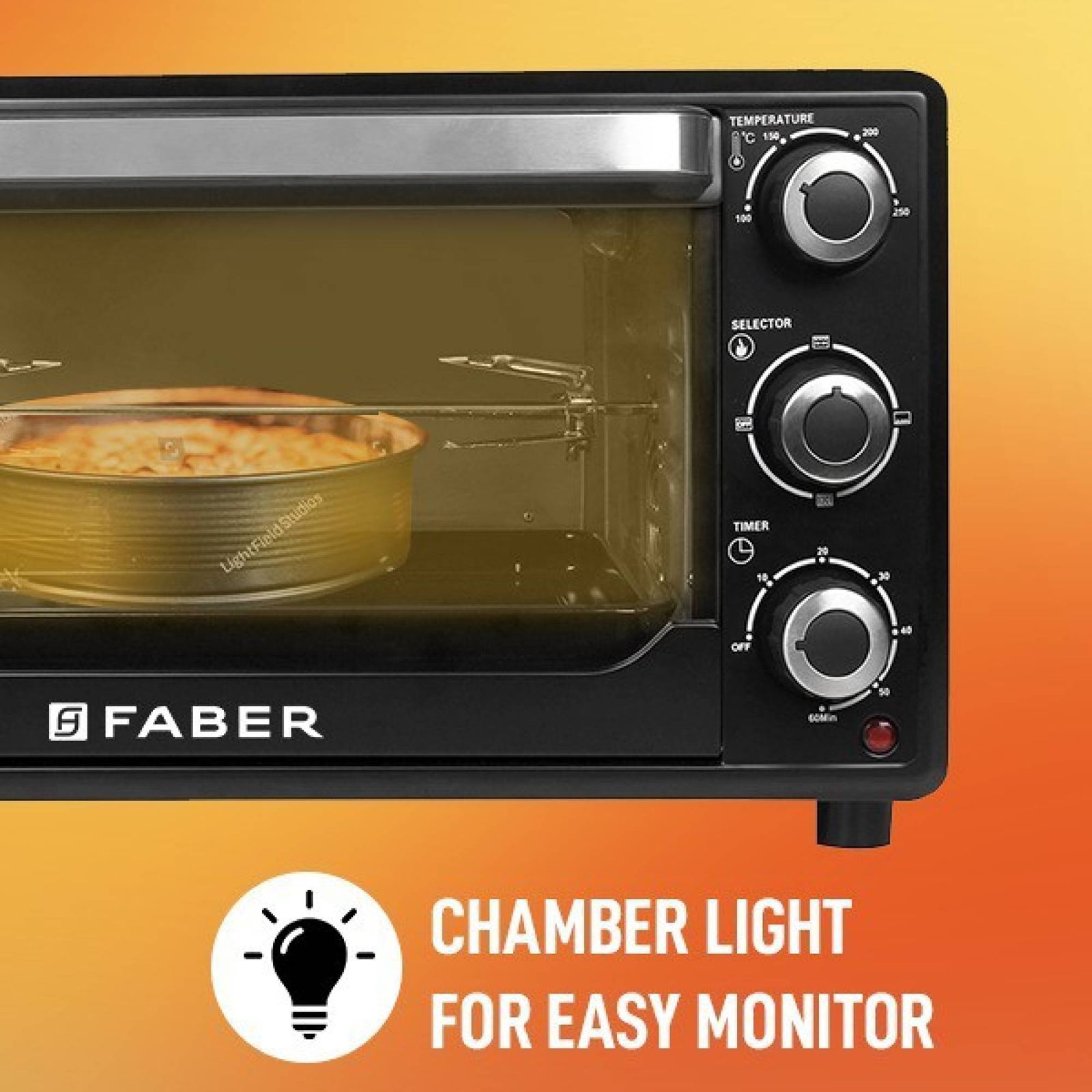 FABER FOTG 24L Oven Toaster Grill with Motorized Rotisserie (Black) FABER FOTG 24L Oven Toaster Grill with Motorized Rotisserie (Black)_16
