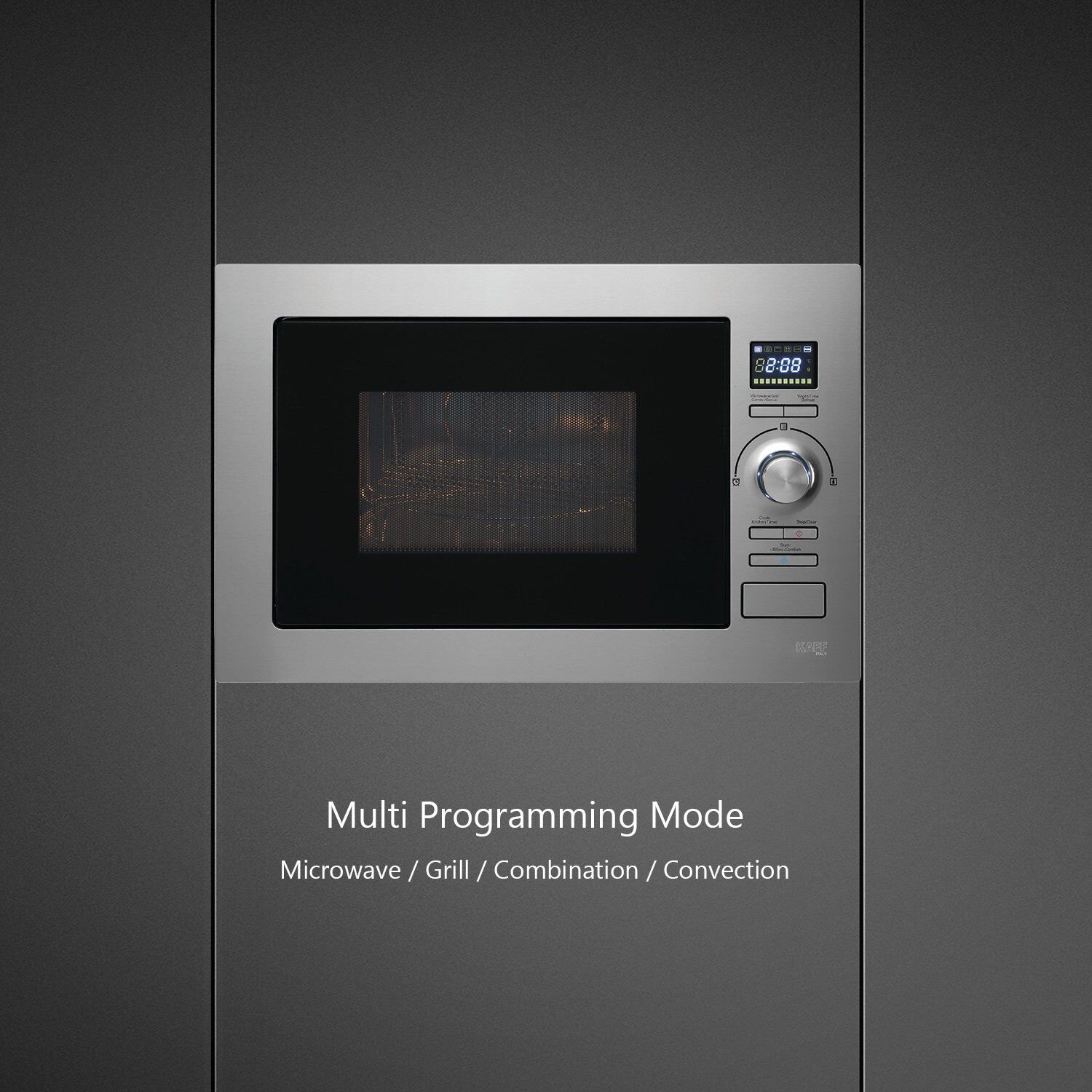 KAFF 28L Built-in Microwave with Autocook Menus (KB4A, Silver) KAFF 28L Built-in Microwave with Autocook Menus (KB4A, Silver)_6