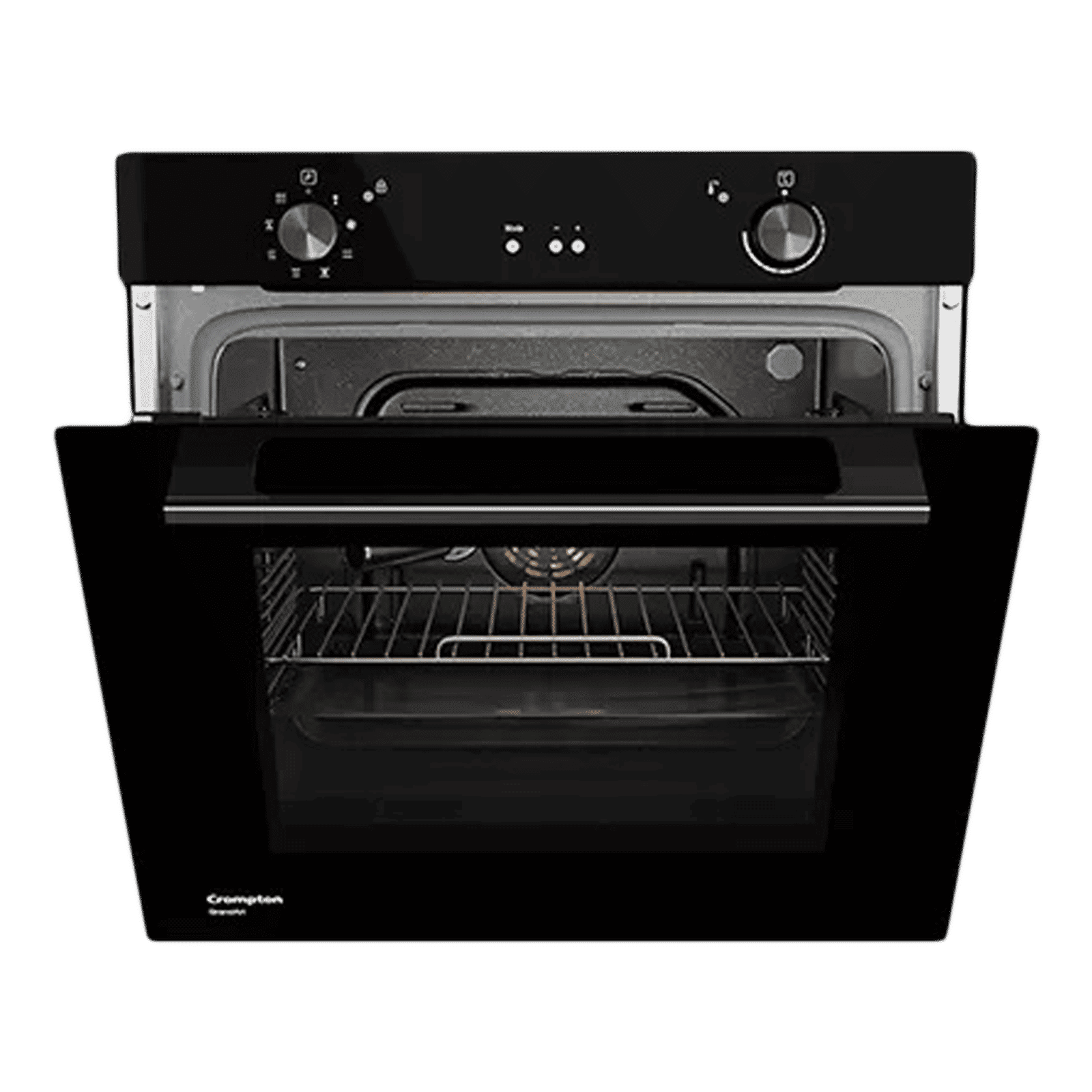 Crompton GrandArt 78L Built-in Microwave Oven with Catalytic Enamel Panel (Midnight Black)_1