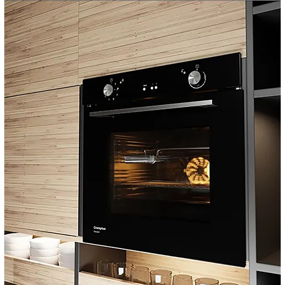 Crompton GrandArt 78L Built-in Microwave Oven with Catalytic Enamel Panel (Midnight Black)_7