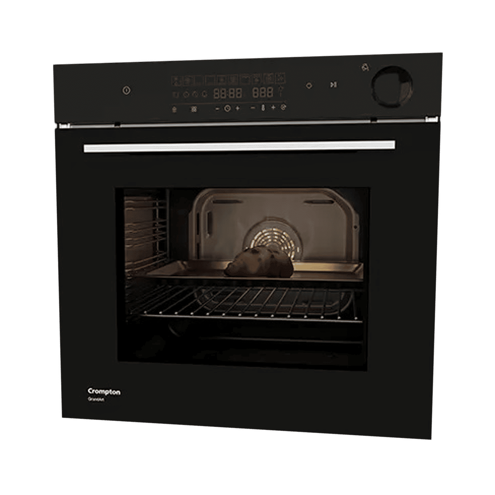 Crompton GrandArt 78L Built-in Microwave Oven with 3D Heating Technology (Midnight Black)_1