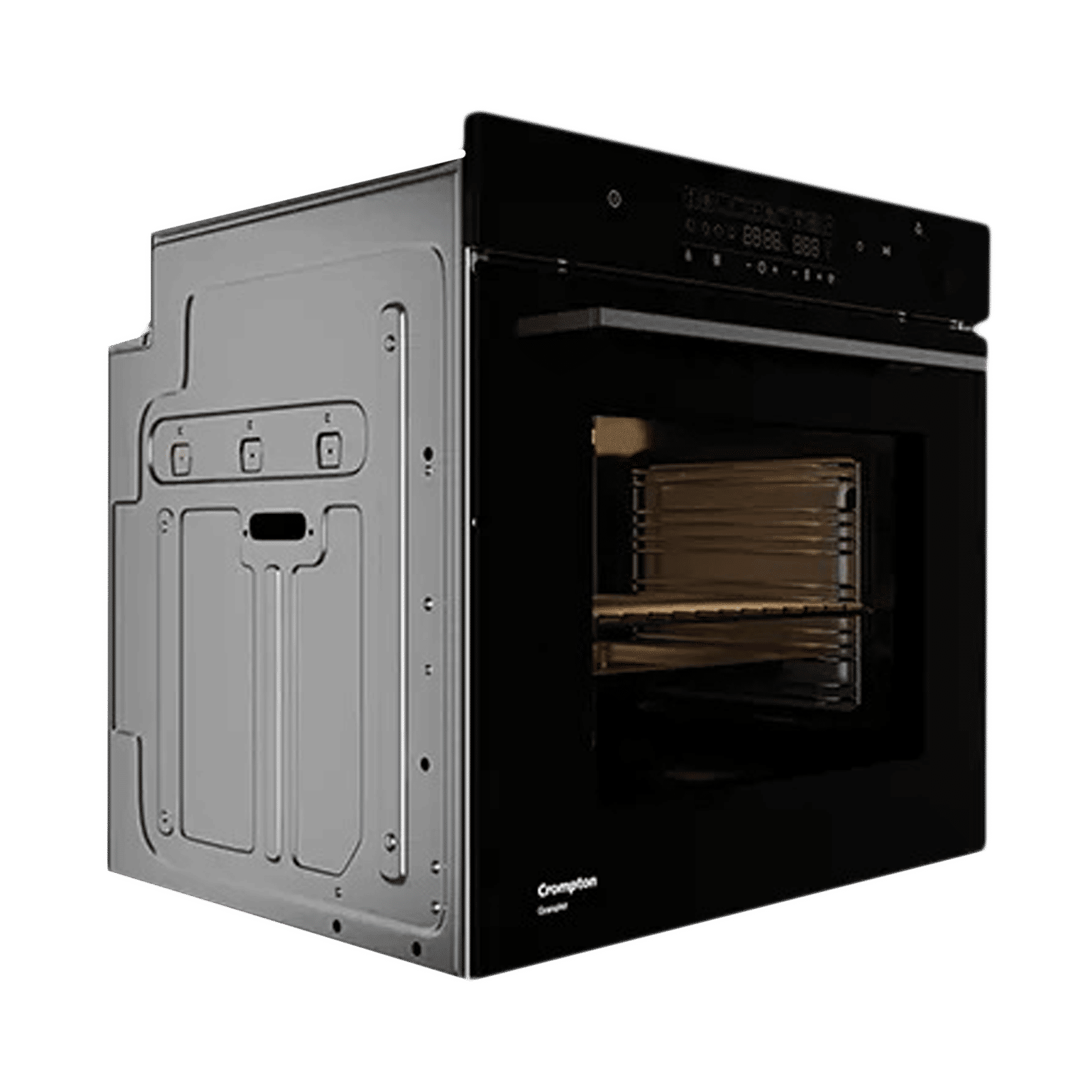 Crompton GrandArt 78L Built-in Microwave Oven with 3D Heating Technology (Midnight Black)_5