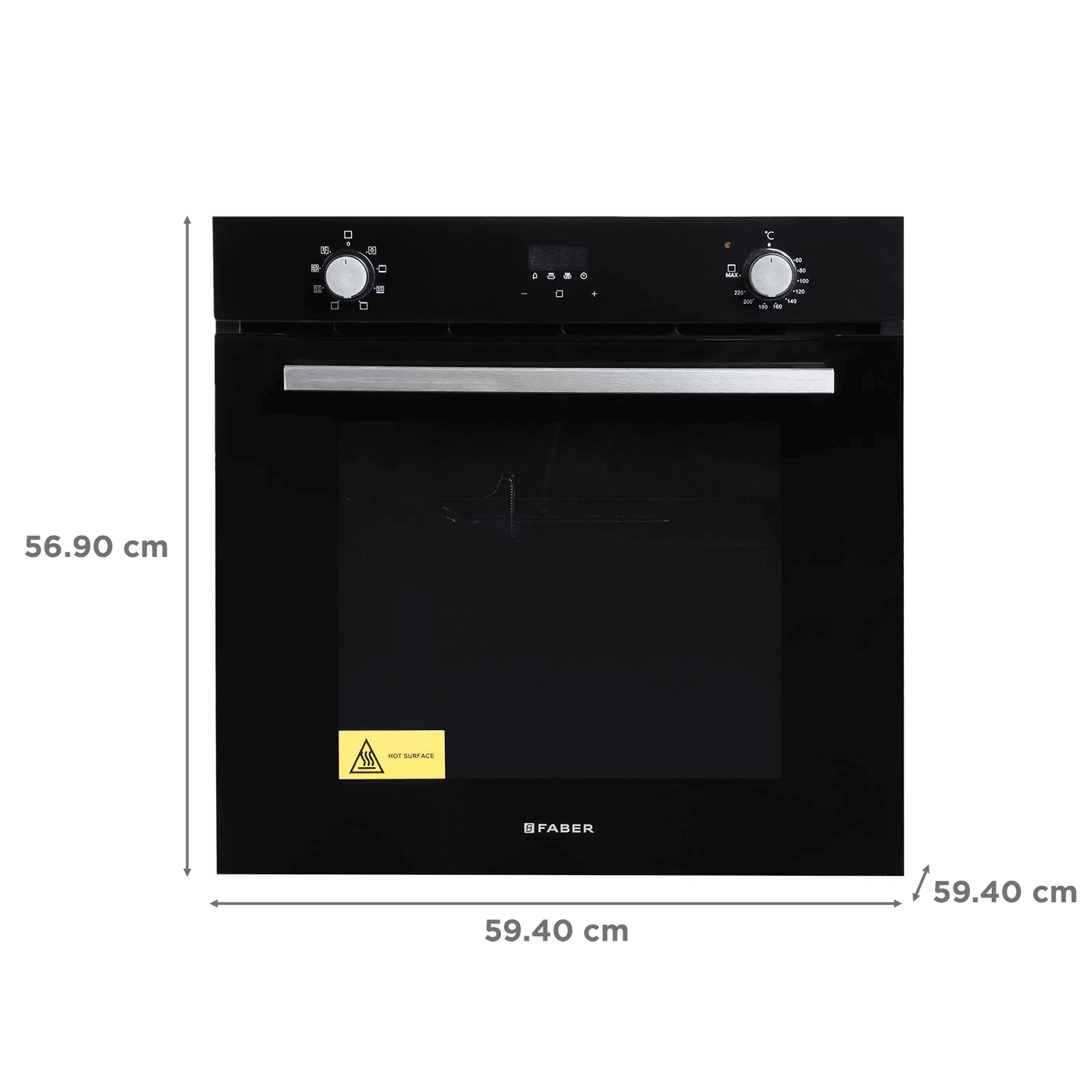 FABER FBIO 80L 8F BK 80L Built-in Microwave Oven with Digital Display Control Panel (Black) FABER FBIO 80L 8F BK 80L Built-in Microwave Oven with Digital Display Control Panel (Black)_2