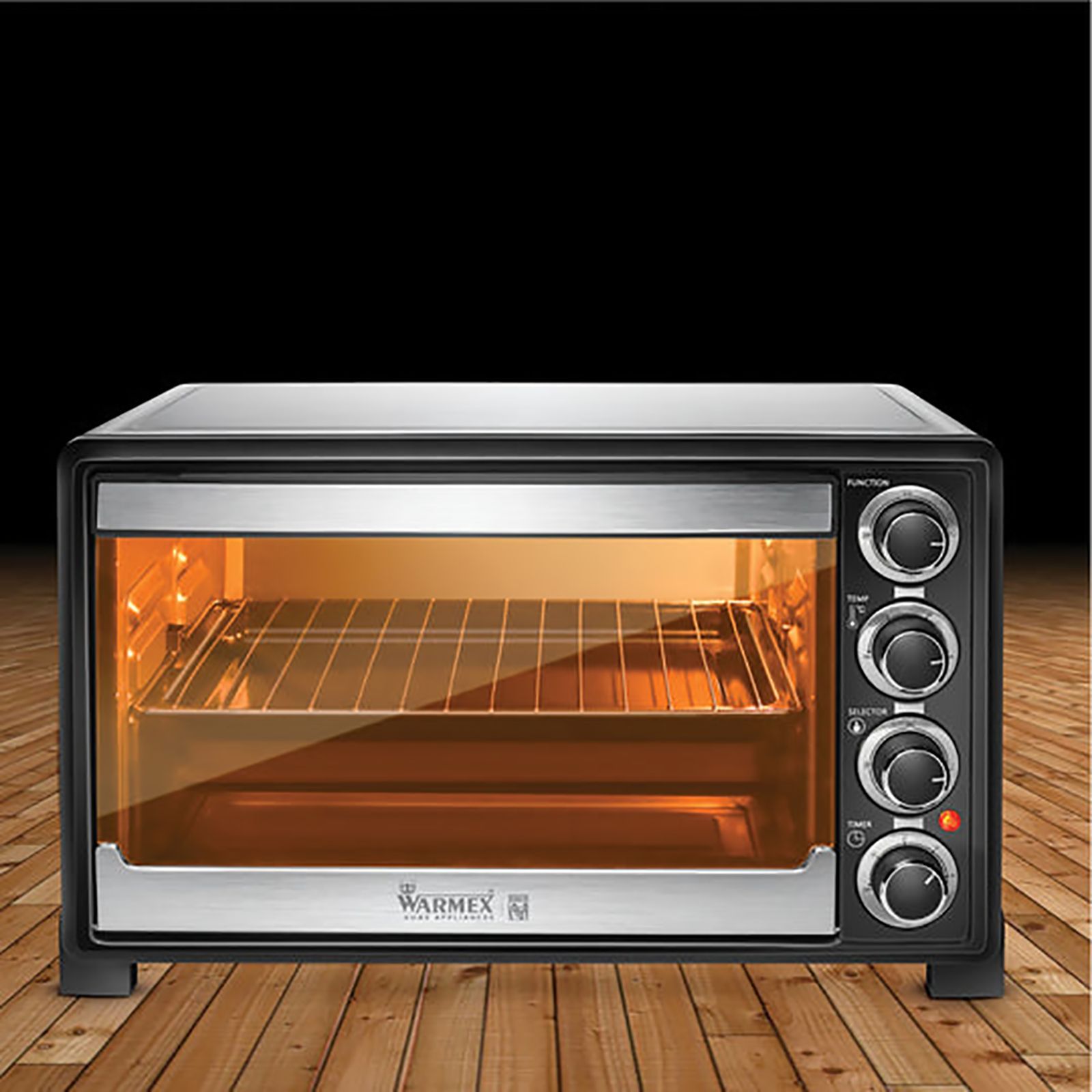 WARMEX MB35L 35L Oven Toaster Grill with 14 Autocook Menus (Black)_11