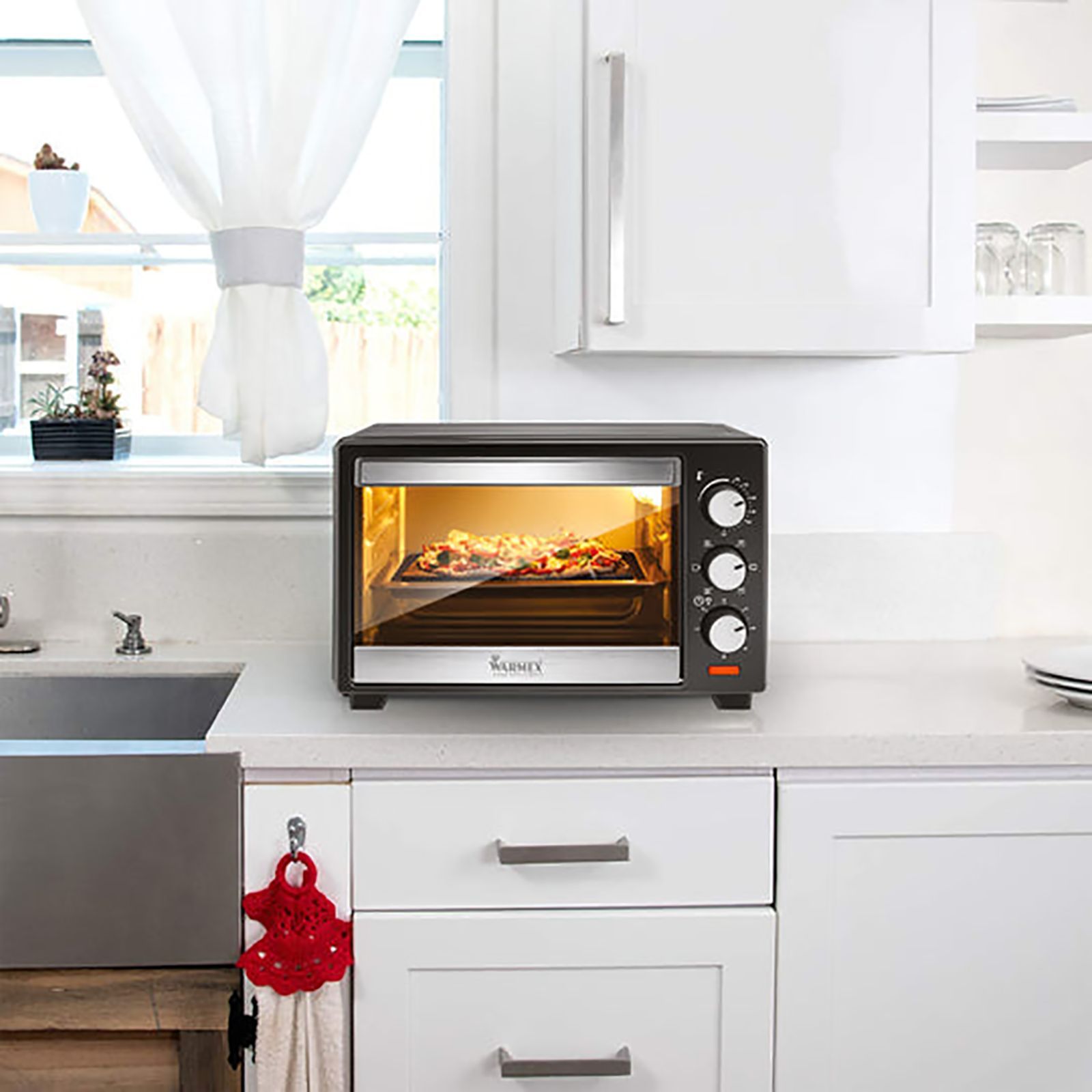 WARMEX MB20L 20L Oven Toaster Grill with 14 Autocook Menus (Black) WARMEX MB20L 20L Oven Toaster Grill with 14 Autocook Menus (Black)_13