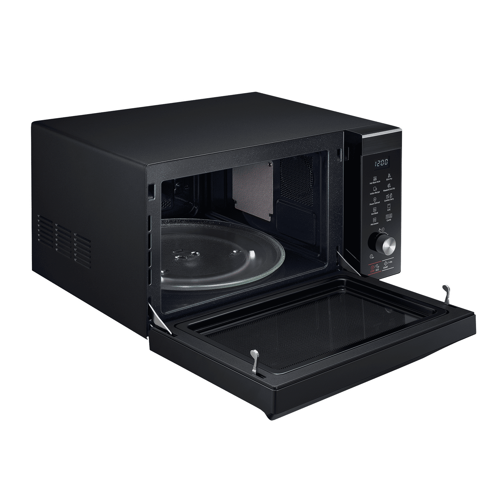 SAMSUNG 32L Convection Microwave Oven with SLIM FRY Technology (MC32A7056CK/TL, Black)_14