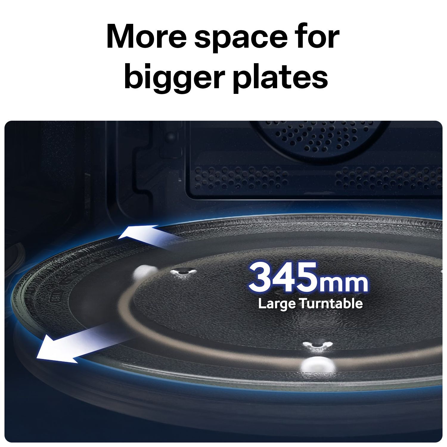 SAMSUNG 32L Convection Microwave Oven with SLIM FRY Technology (MC32A7056CK/TL, Black)_17