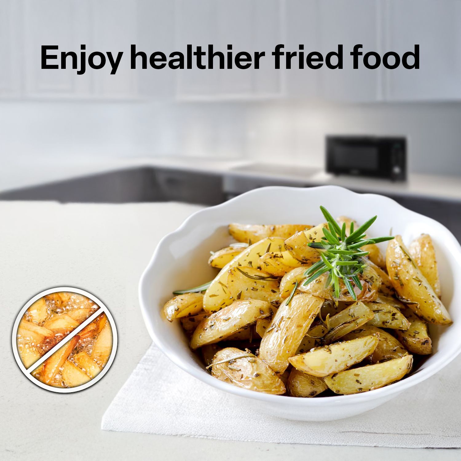 SAMSUNG 32L Convection Microwave Oven with SLIM FRY Technology (MC32A7056CK/TL, Black)_18