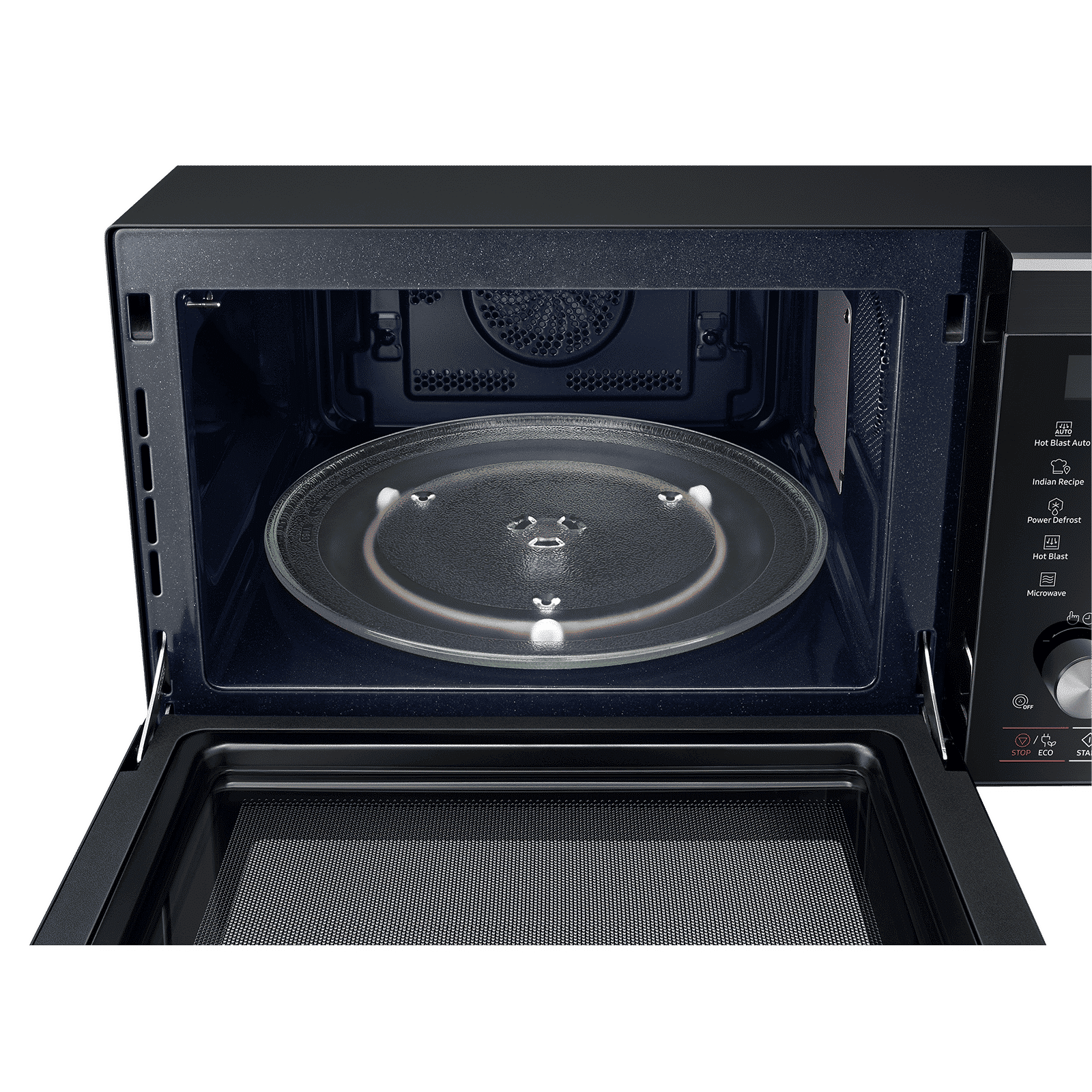 SAMSUNG 32L Convection Microwave Oven with SLIM FRY Technology (MC32A7056CK/TL, Black)_6