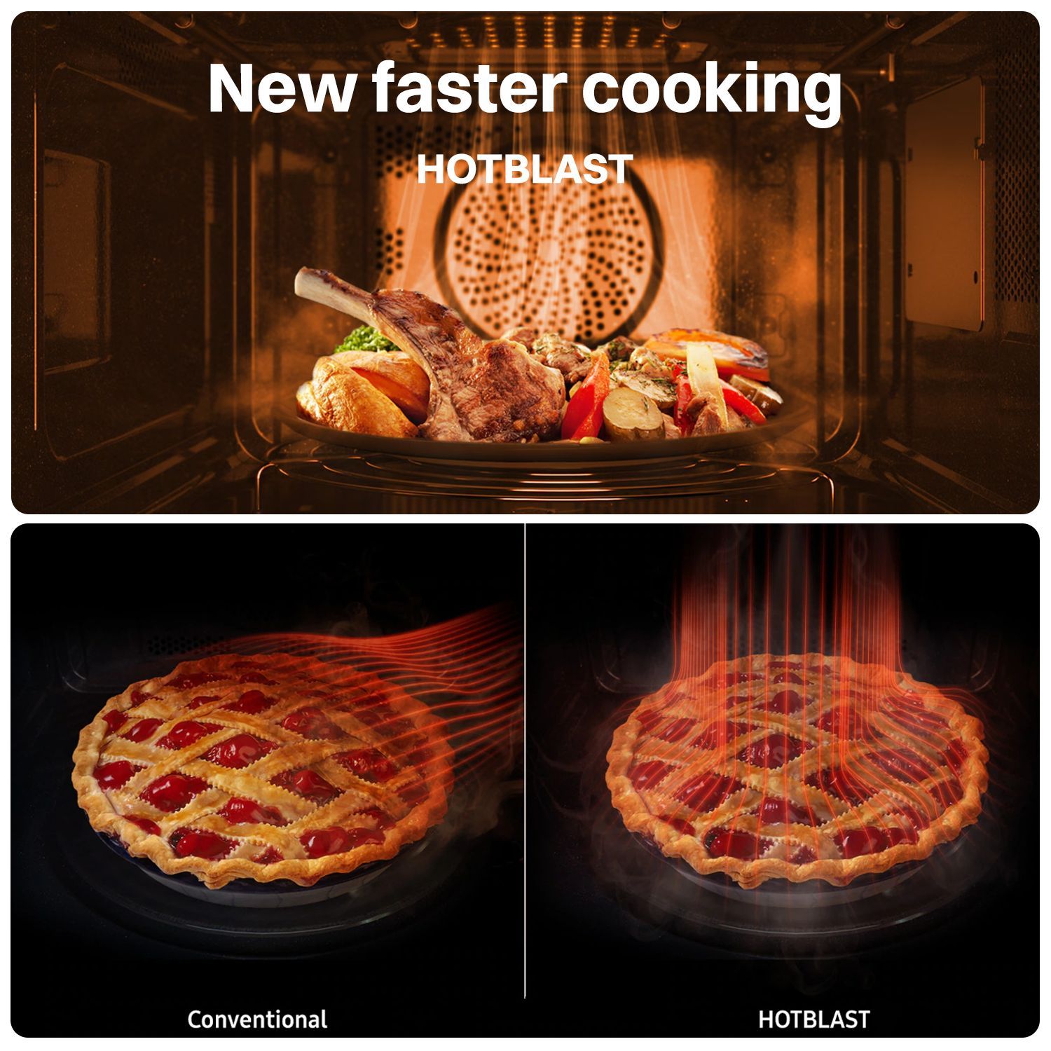 SAMSUNG 28L Convection Microwave Oven with SLIM FRY Technology (MC28A6036QK/TL, Black)_13