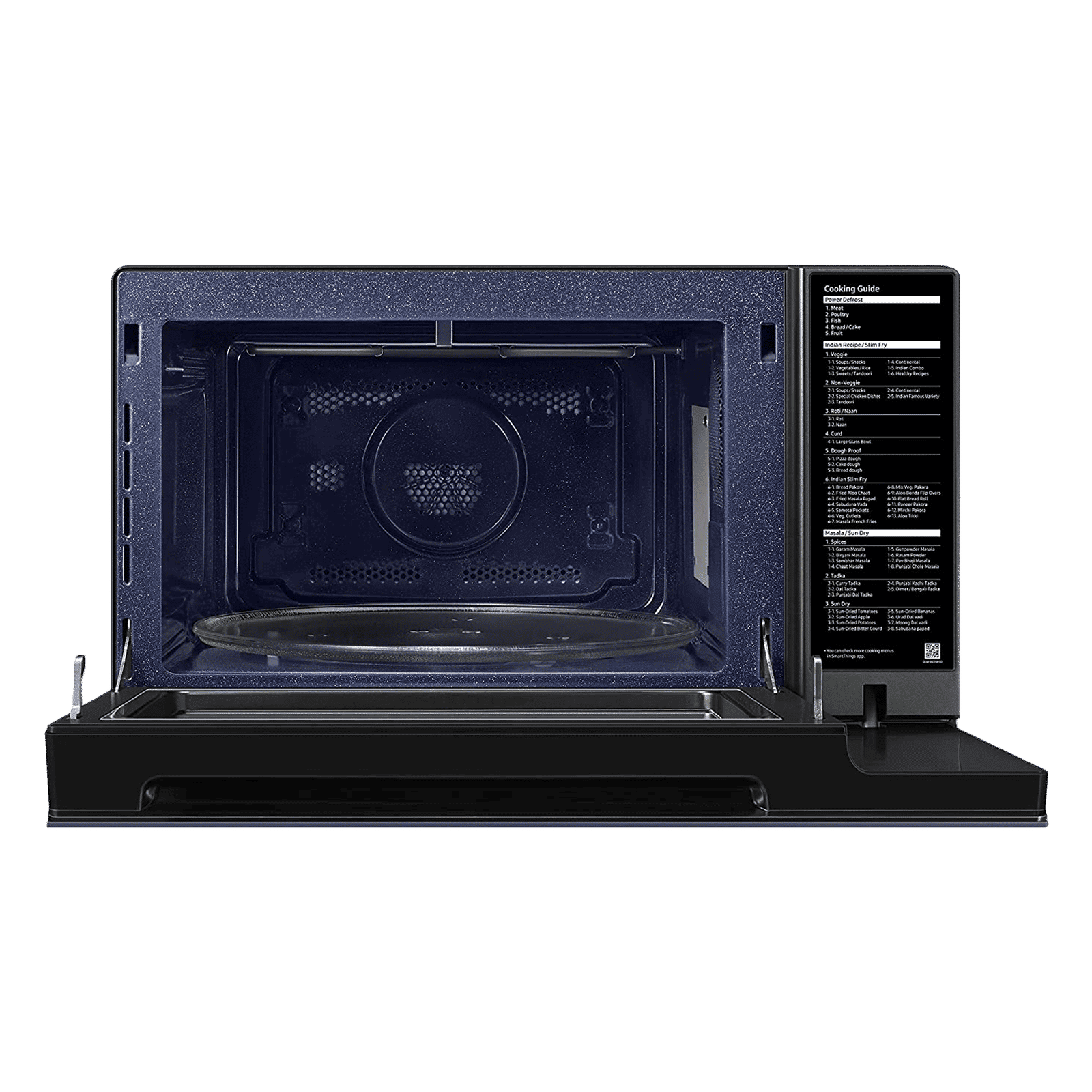 SAMSUNG 32L Convection Microwave Oven with SLIM FRY Technology (Clean Navy)_8
