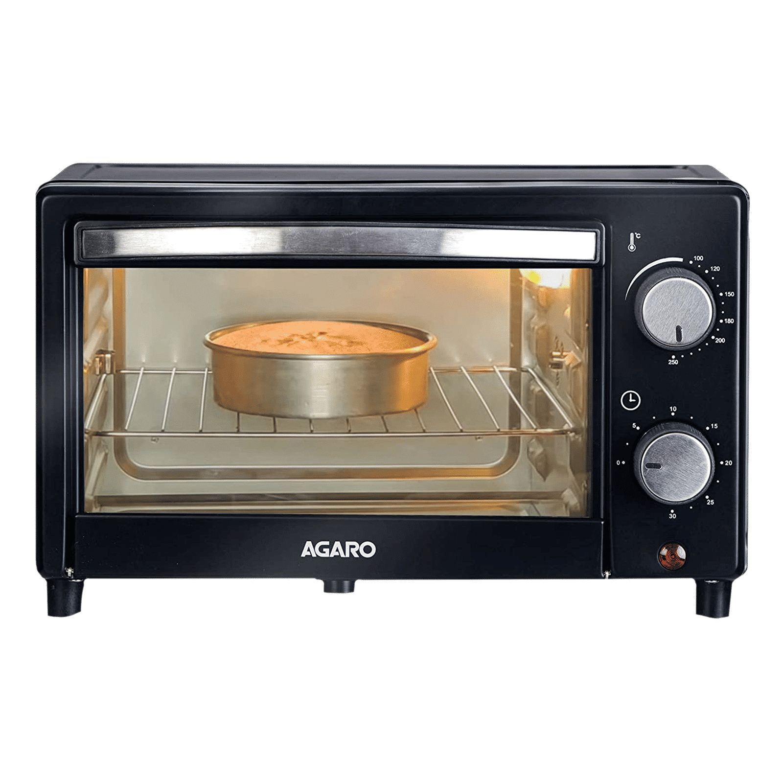 AGARO Marvel 9L Oven Toaster Grill with Automatic Thermostat (Black)_1