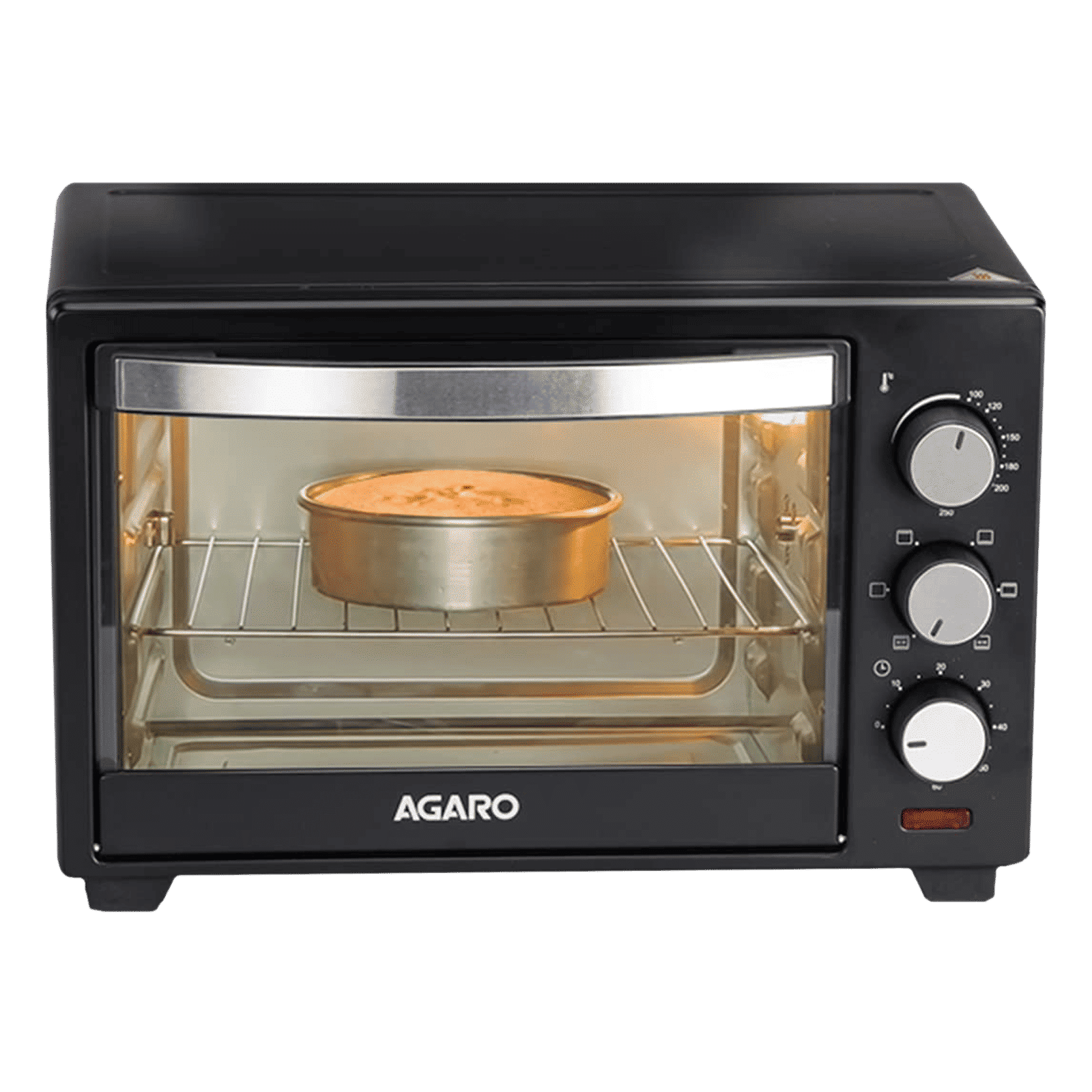 AGARO Marvel 19L Oven Toaster Grill with 5 Heating Modes (Black)_1