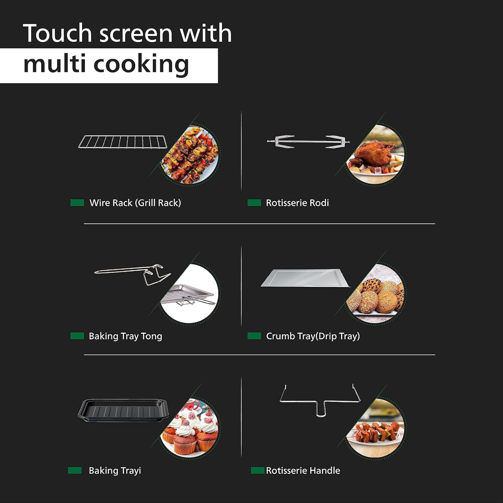 PHILIPS 55L Oven Toaster Grill with Opti Temp Technology (HD6977/00, Black)_8