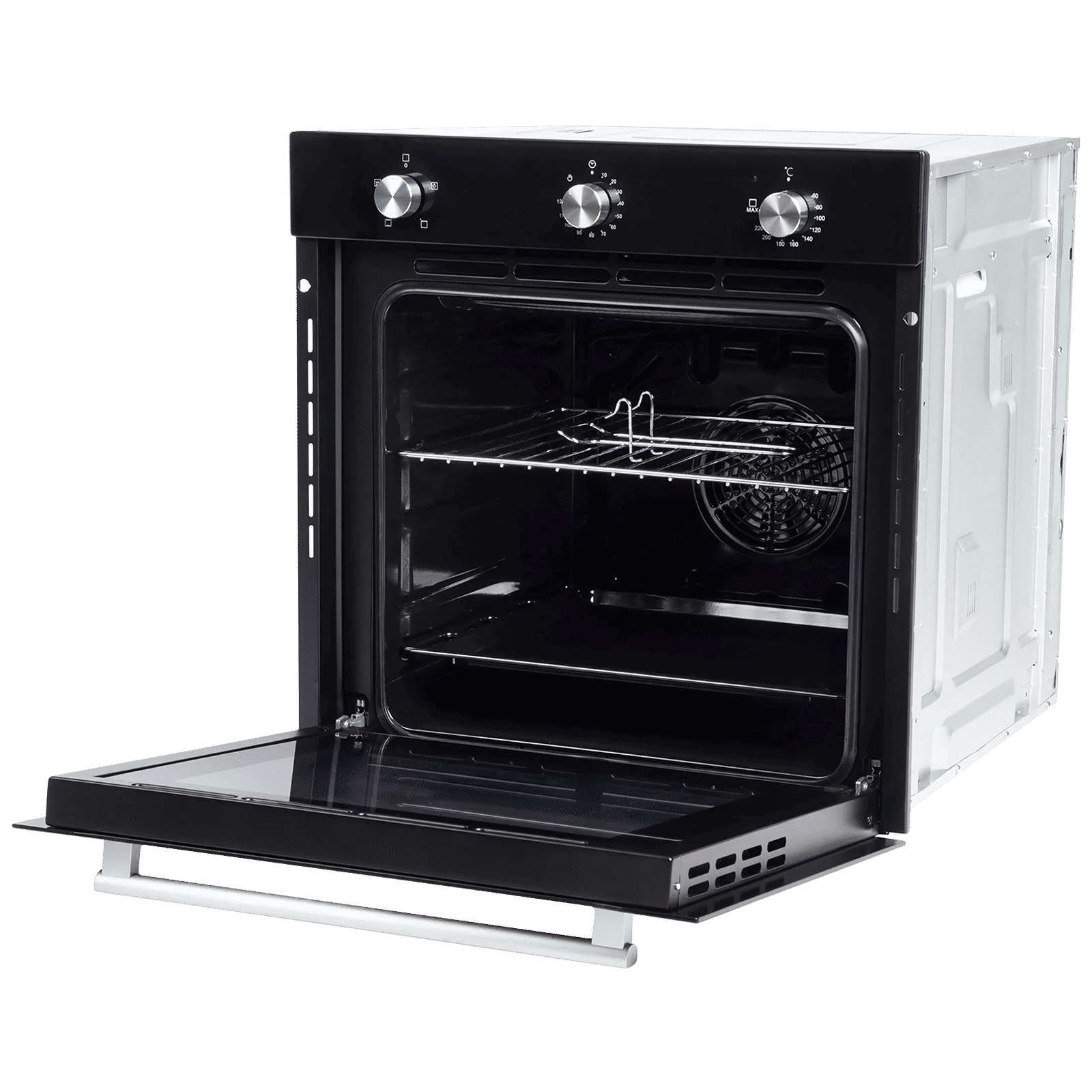 FABER FBIO 4F BK 80L Built-in Microwave Oven with Mechanical Timer (116.0680.002, Black)_6