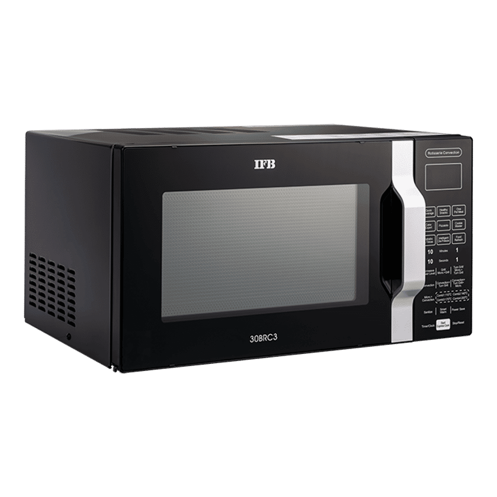 IFB 30L Convection Microwave Oven with 101 Autocook Menus (30BRC3, Black) IFB 30L Convection Microwave Oven with 101 Autocook Menus (30BRC3, Black)_11