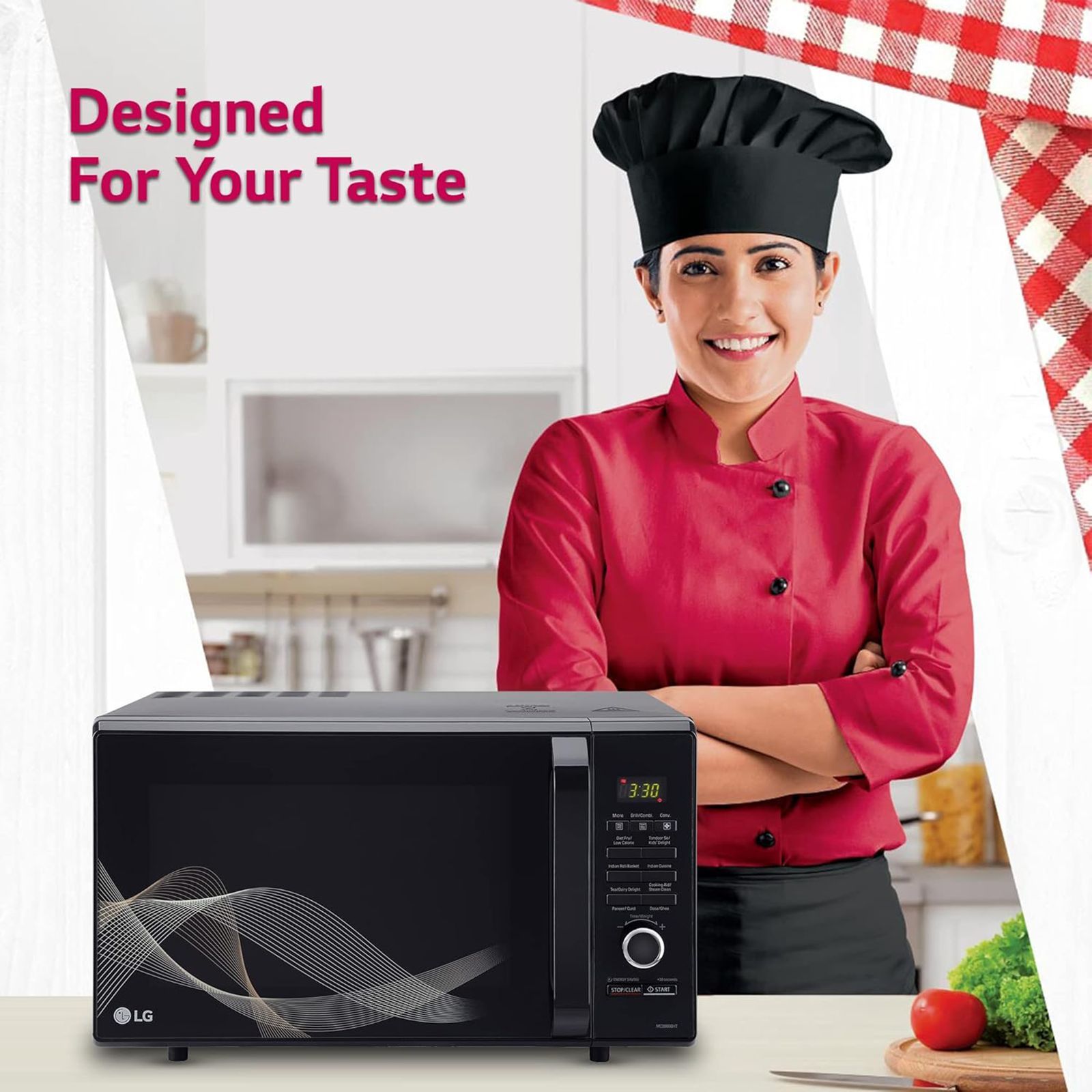 LG 28L Convection Microwave Oven with 251 Autocook Menu (Black)_18