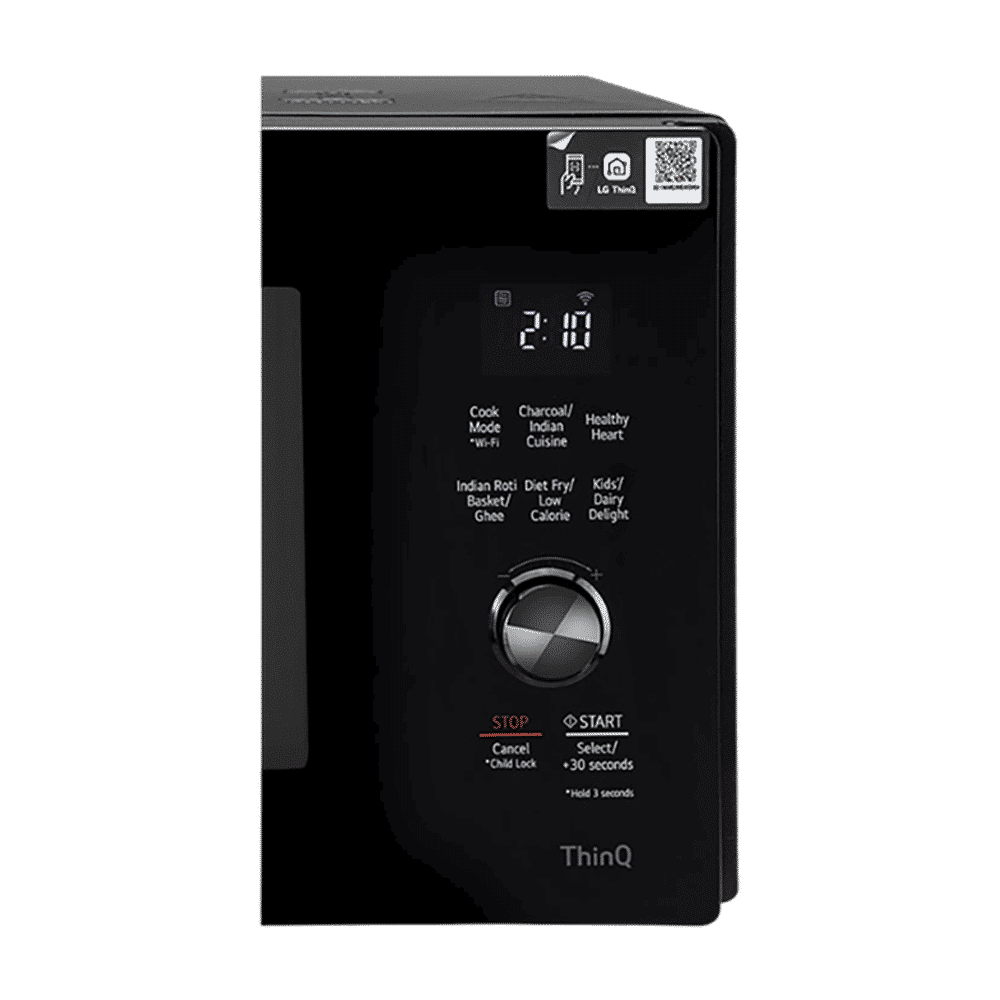 LG 28L Charcoal Convection Microwave Oven with Scan to Cook (MJEN286UFW, Black)_4