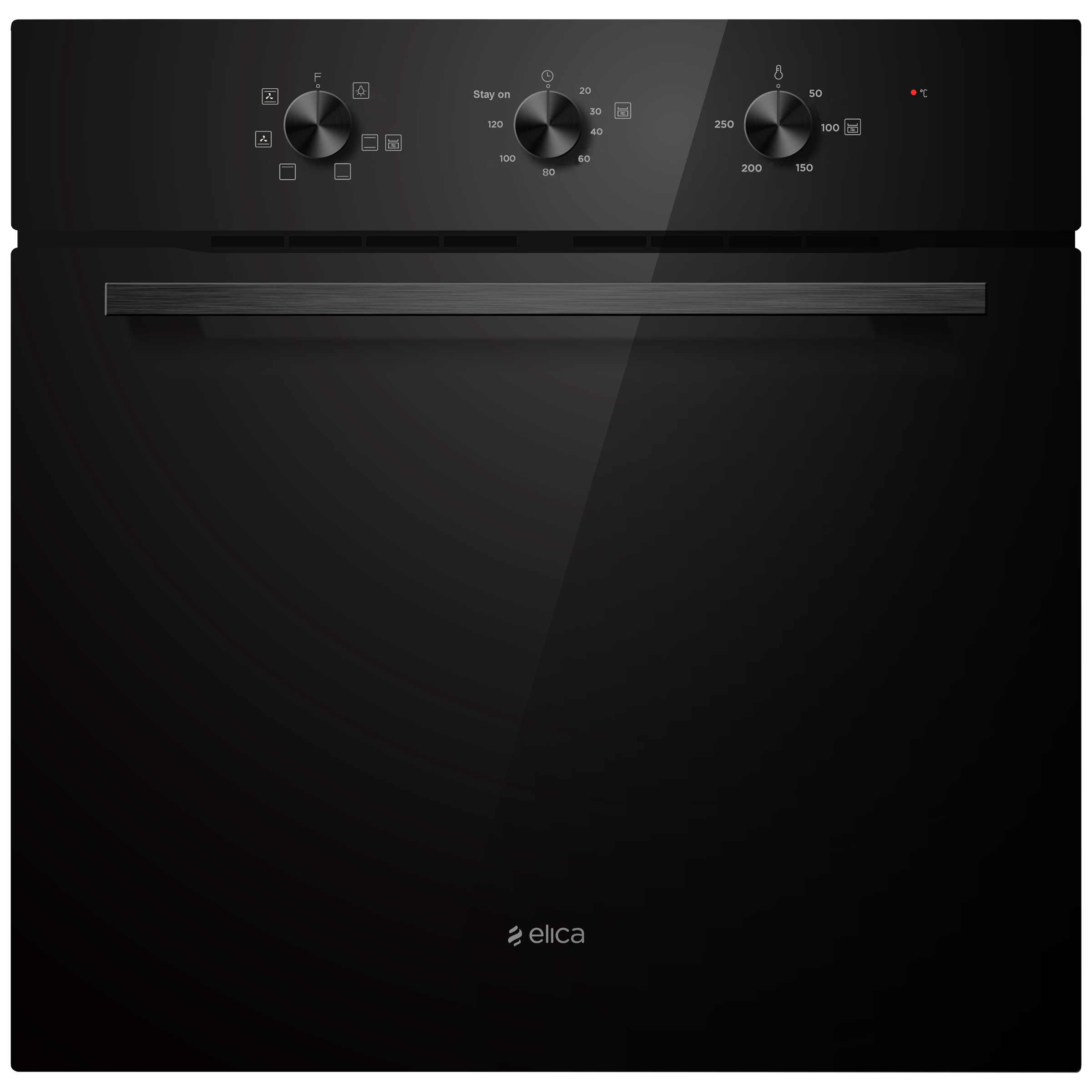 elica 880 MMF 80L 60cm Built-in Electric Oven with 7 Cooking Function, with Enamel Cavity (3554, Black) elica 880 MMF 80L 60cm Built-in Electric Oven with 7 Cooking Function, with Enamel Cavity (3554, Black)_1