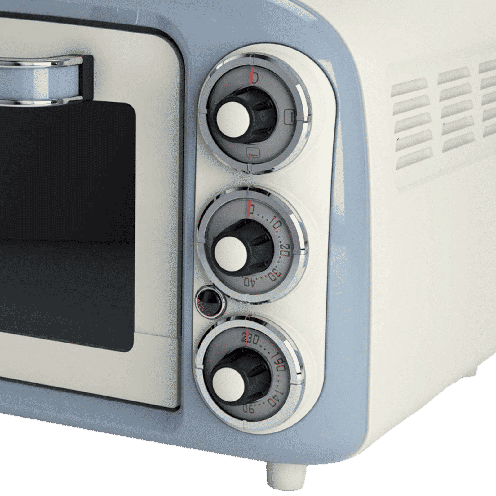 Ariete Vintage 18L Grill Microwave Oven with 3 Cooking Modes (Blue)_3