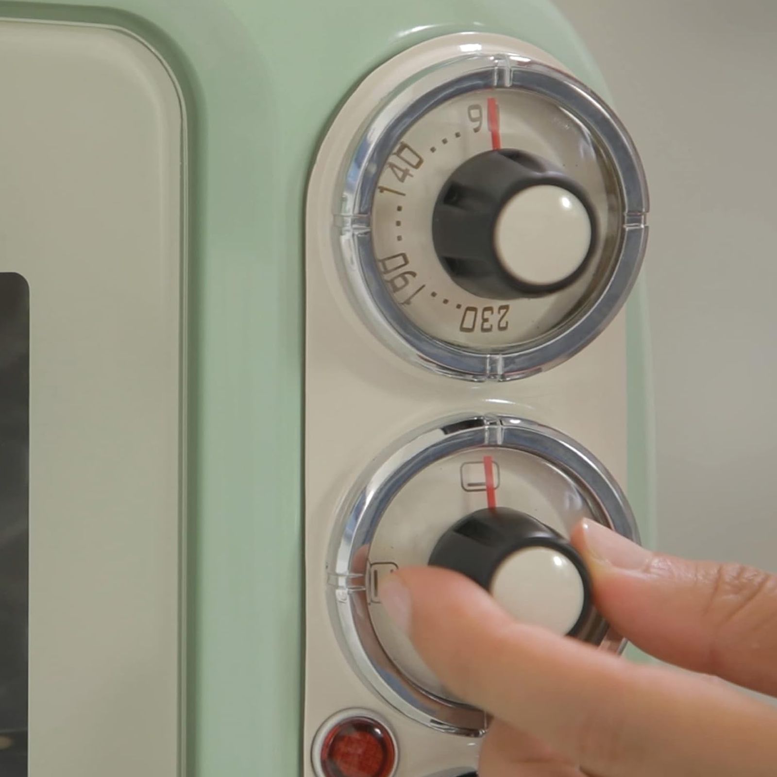 Ariete Vintage 18L Grill Microwave Oven with 3 Cooking Modes (Green)_5