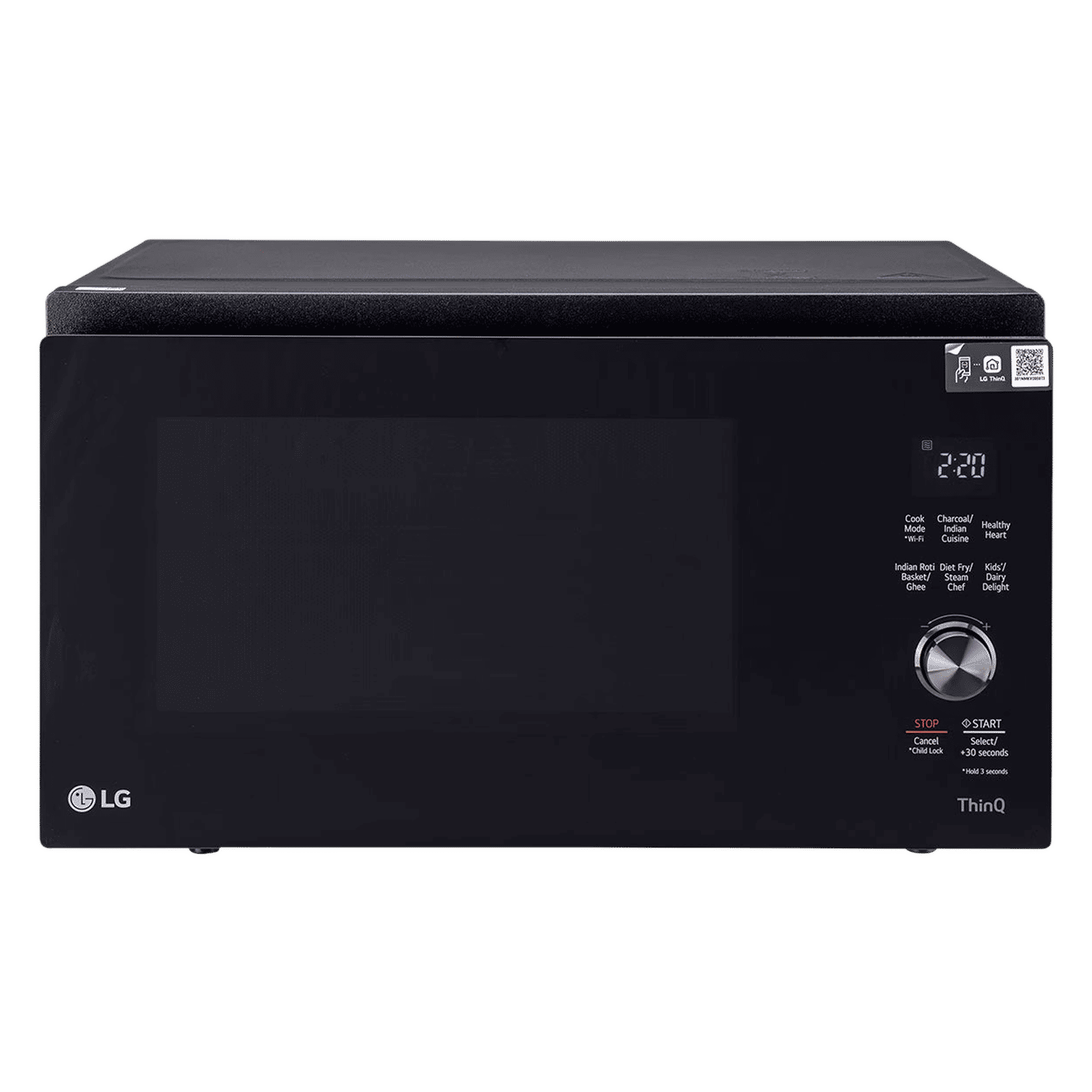 LG MJEN326SFW 32L Charcoal Convection Microwave Oven with Wi-Fi Enabled (Black Smog)_1