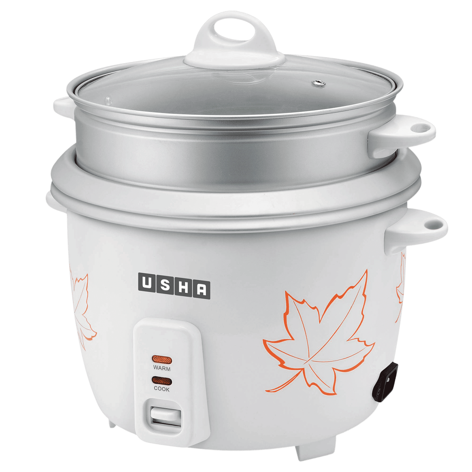 USHA RC18SS2 1.8 Litre Electric Rice Cooker with Keep Warm Function (White)_7