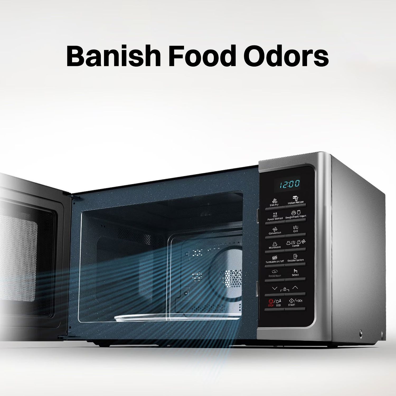 SAMSUNG 28L Convection Microwave Oven with Slim Fry Technology (MC28A5025VS/TL, Black)_15