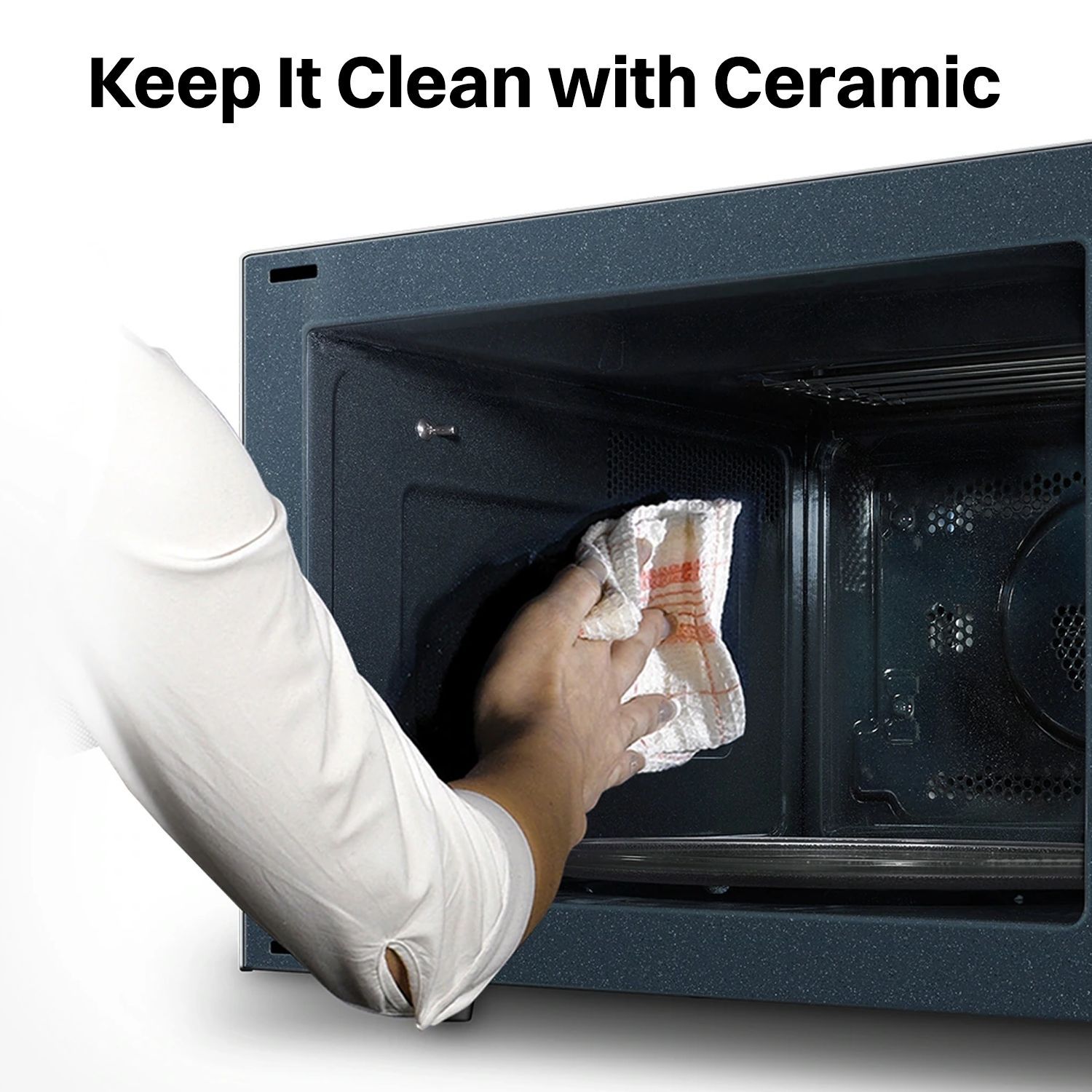 SAMSUNG 28L Convection Microwave Oven with Slim Fry Technology (MC28A5025VS/TL, Black)_16