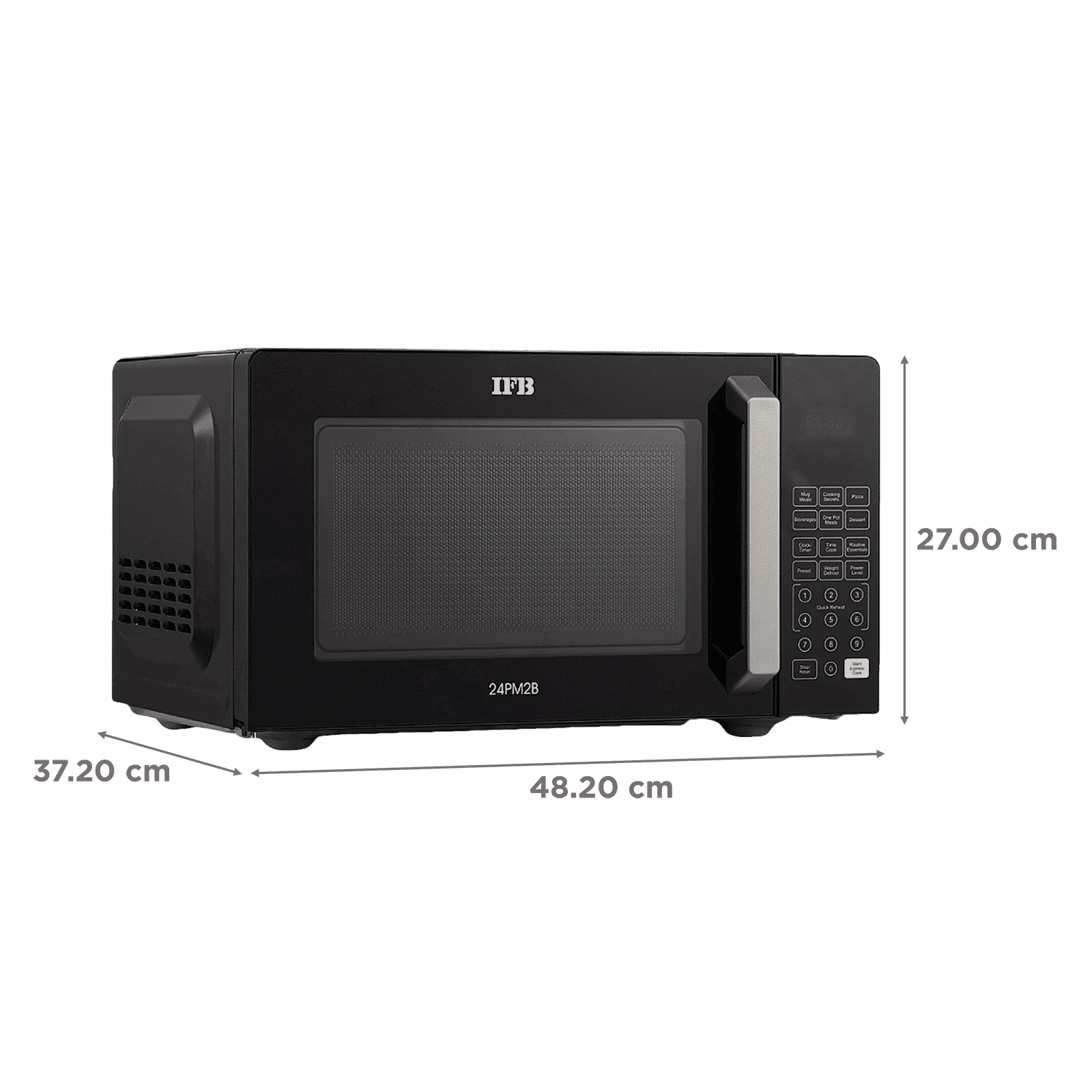 IFB 24PM2B 24L Solo Microwave Oven with 69 Autocook Menus (Black) IFB 24PM2B 24L Solo Microwave Oven with 69 Autocook Menus (Black)_2