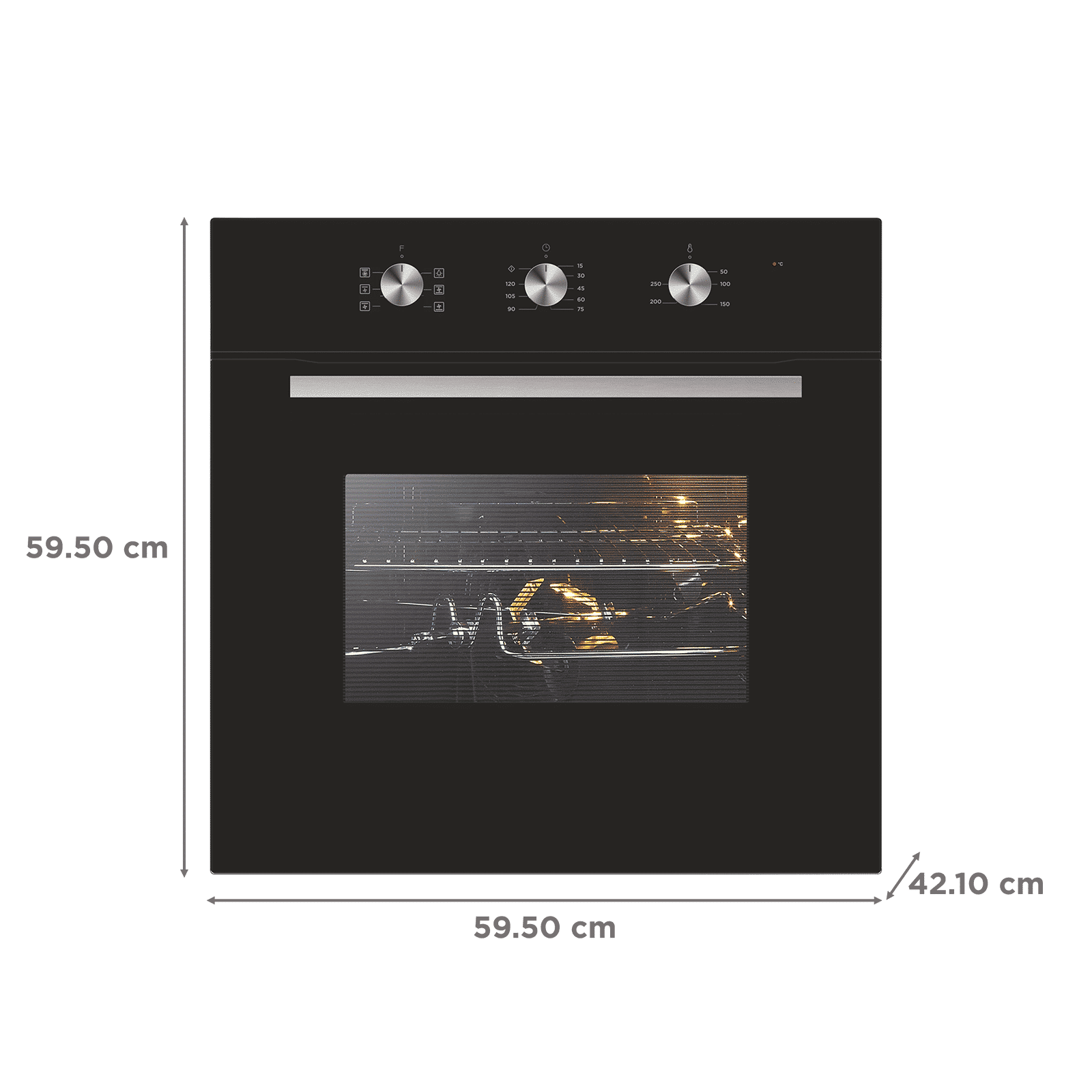 elica EPBI AF 760 MMF 58L 60cm Built-in Microwave with 7 Cooking Functions (Built in Oven, Black) elica EPBI AF 760 MMF 58L 60cm Built-in Microwave with 7 Cooking Functions (Built in Oven, Black)_2