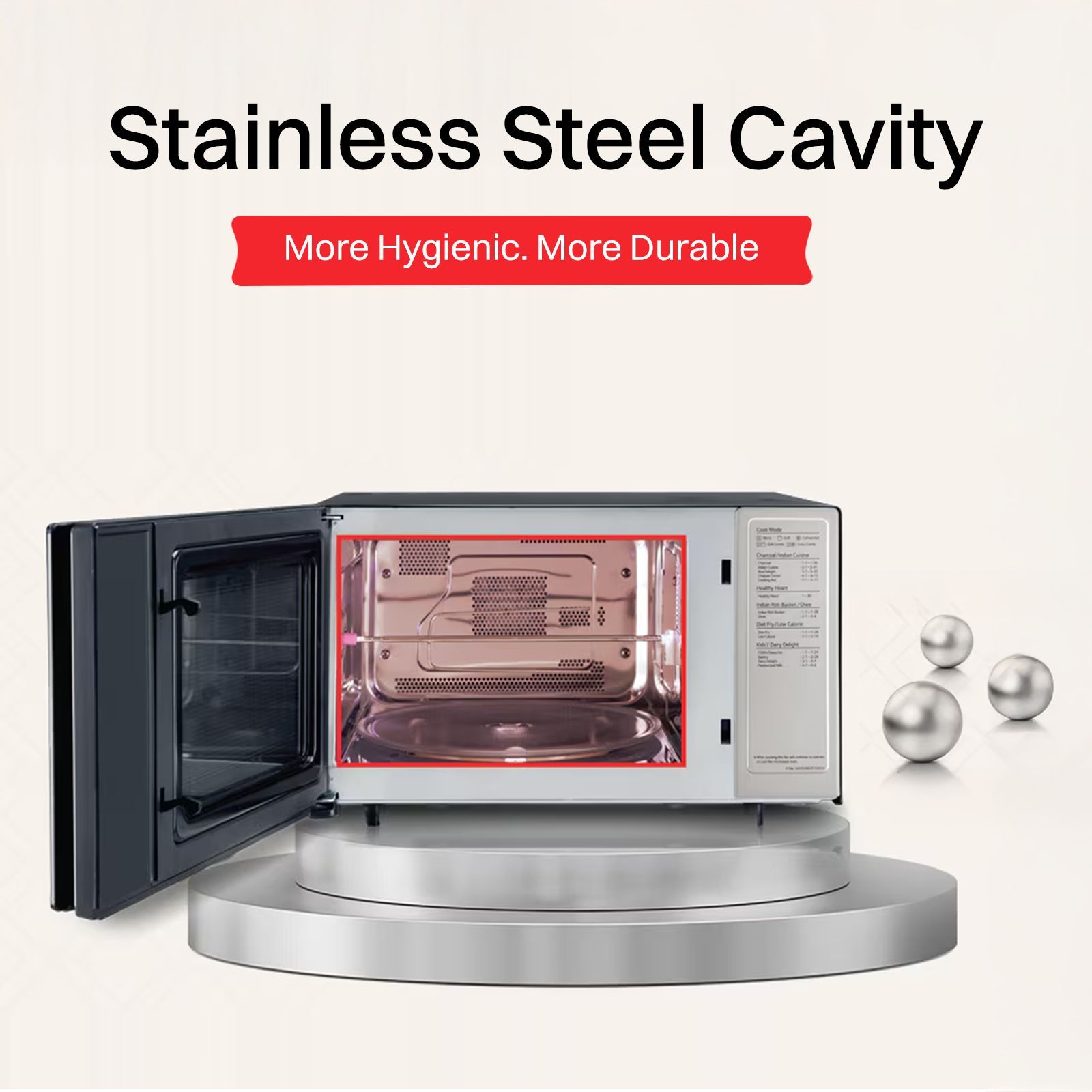 LG 32L Charcoal Convection Microwave Oven with Wi-Fi Support (MJEN326UHW, Black)_17