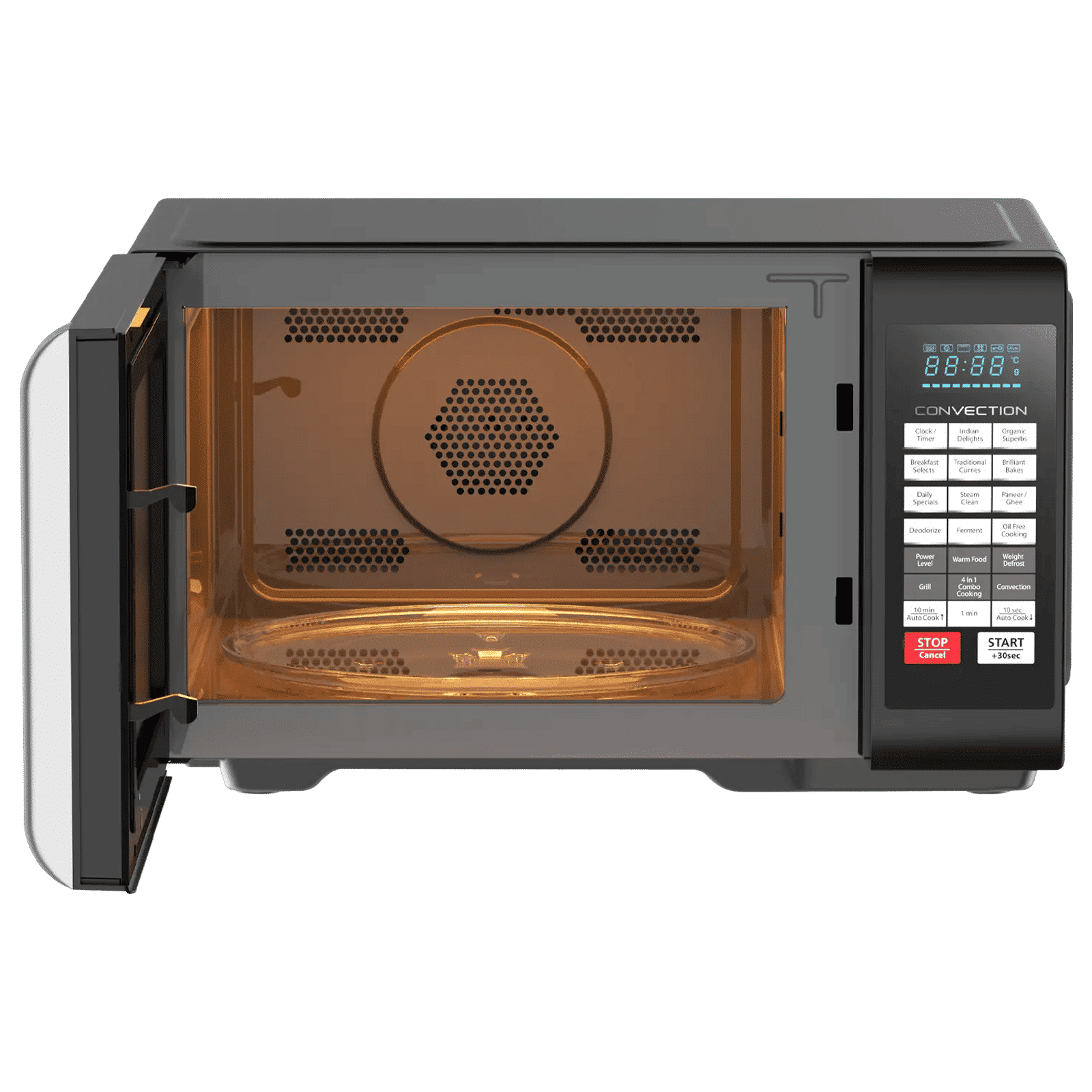 IFB 28L Convection Microwave Oven with 300 Auto Cook Menus (28BC5, Black)_4