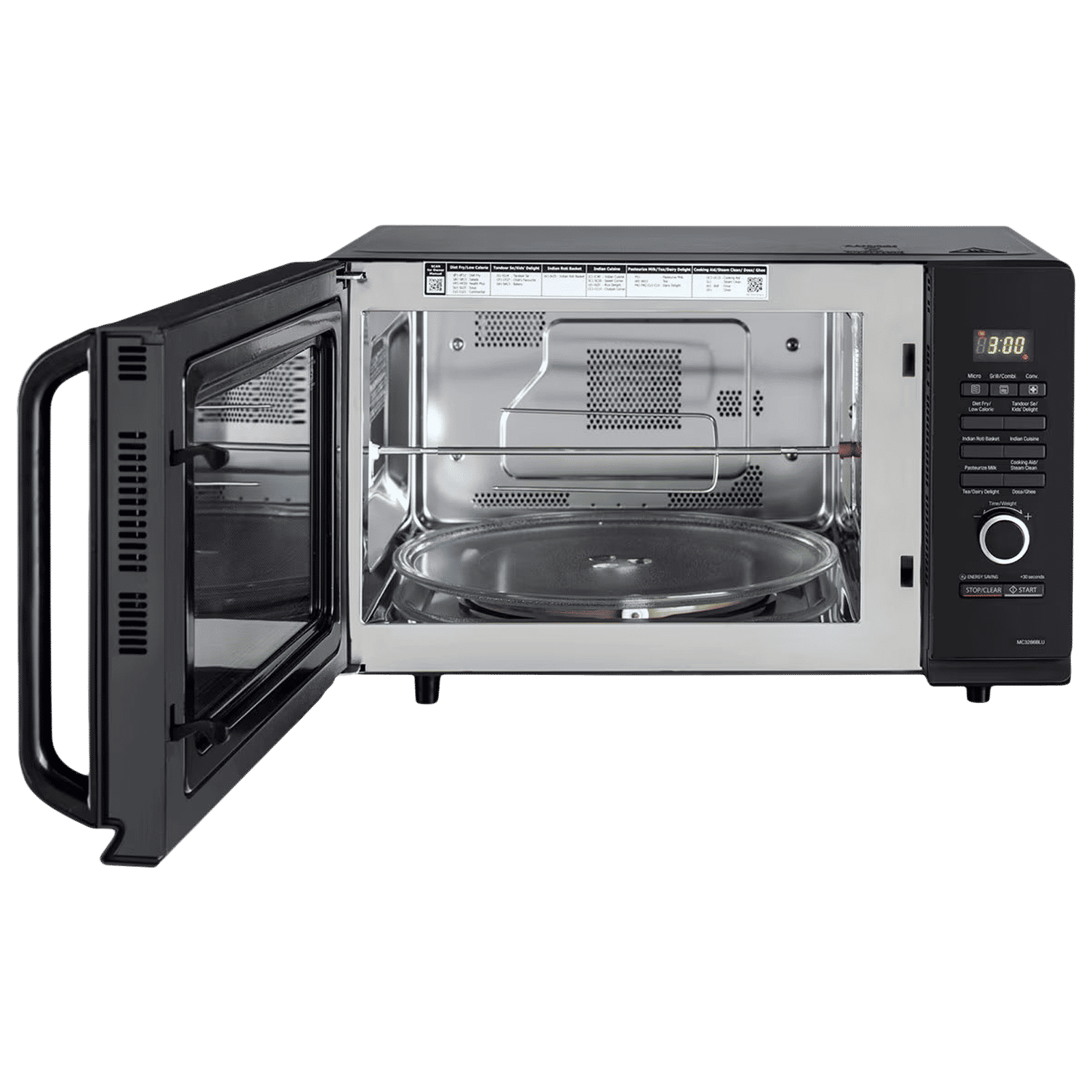 LG 32L Convection Microwave Oven with Diet Fry (MC3286BLU, Black) LG 32L Convection Microwave Oven with Diet Fry (MC3286BLU, Black)_5