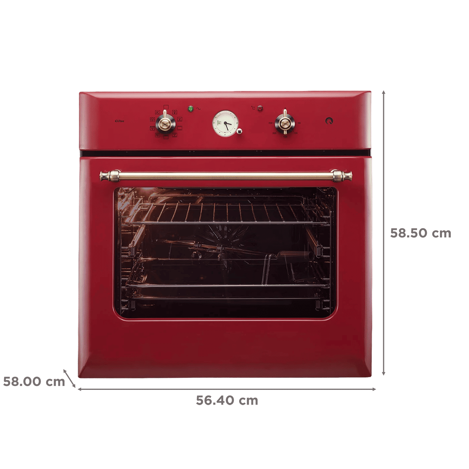KAFF 60L 60cm Built-in Microwave with True Convection (CLOV6RD, Red) KAFF 60L 60cm Built-in Microwave with True Convection (CLOV6RD, Red)_2