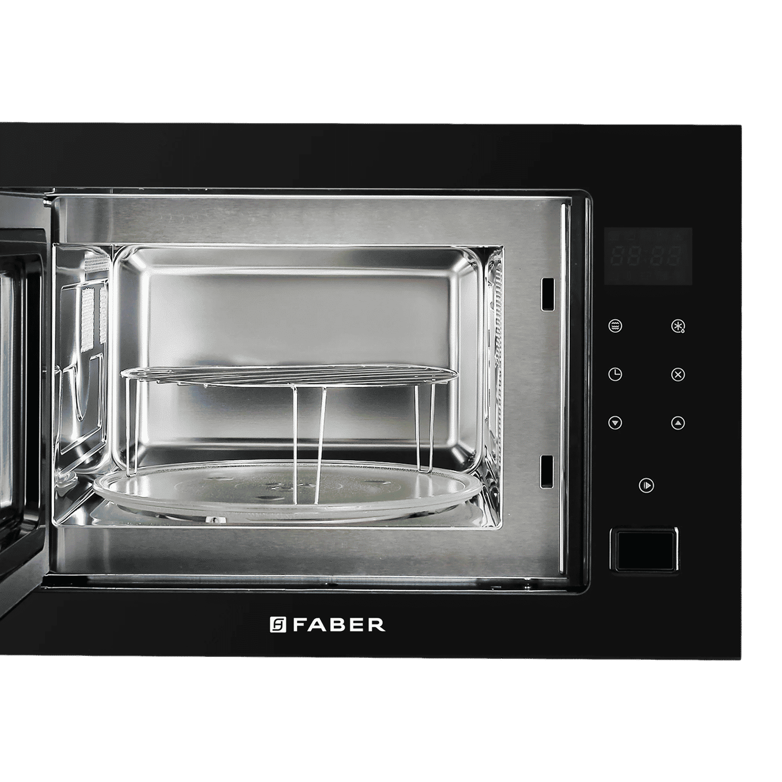 FABER FBIMWO 25 SG 25L 60cm Convection Microwave with 8 Auto Cook Menus (131.0697.114, Black)_5