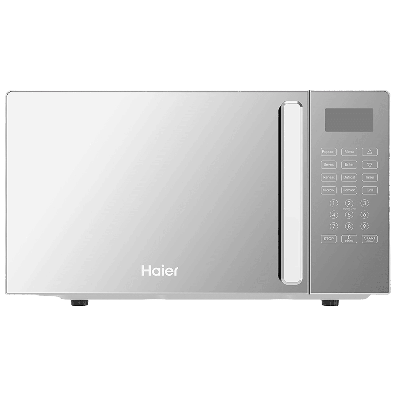 Haier 20L Convection Microwave Oven with 66 Autocook Menu (HIL2001CSSH, Silver)_1