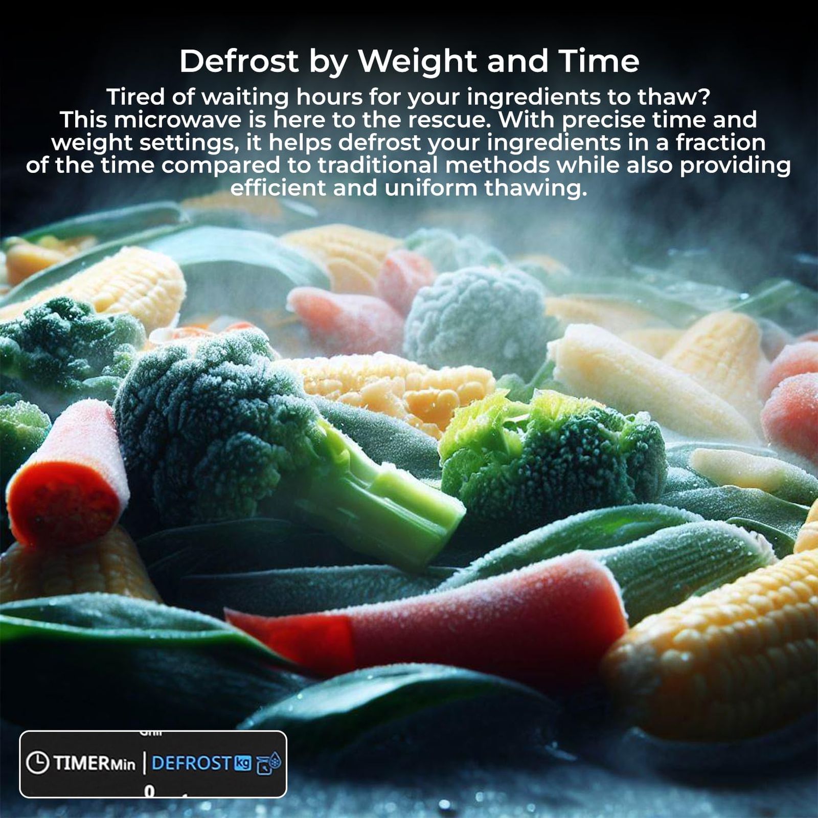 SHARP Hikari-G25 25L Grill Microwave Oven with Quick Start (R-625KN-K/W, Black & White) SHARP Hikari-G25 25L Grill Microwave Oven with Quick Start (R-625KN-K/W, Black & White)_11