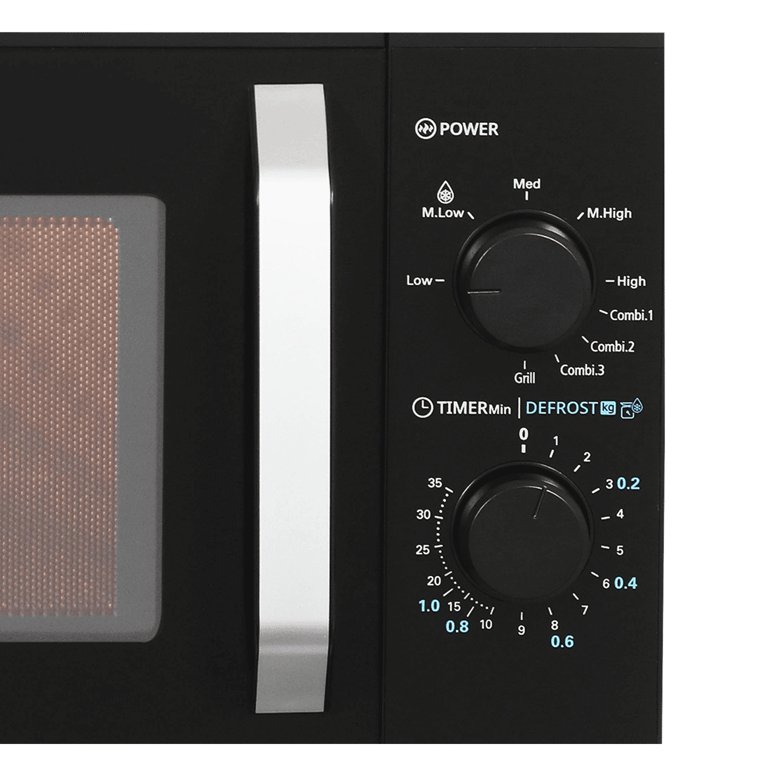 SHARP Hikari-G25 25L Grill Microwave Oven with Quick Start (R-625KN-K/W, Black & White) SHARP Hikari-G25 25L Grill Microwave Oven with Quick Start (R-625KN-K/W, Black & White)_4