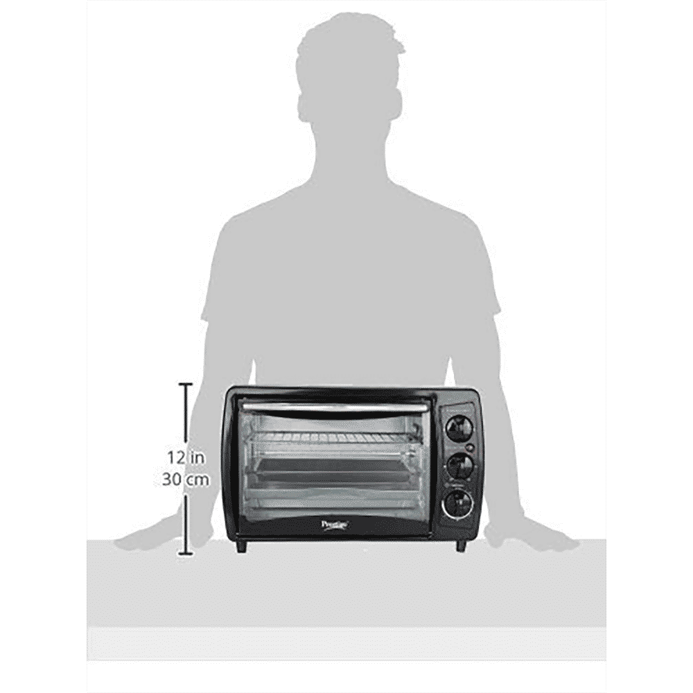 Prestige POTG 19 PCR 19L Oven Toaster Grill with Rotisserie Function (41457, Black)_5