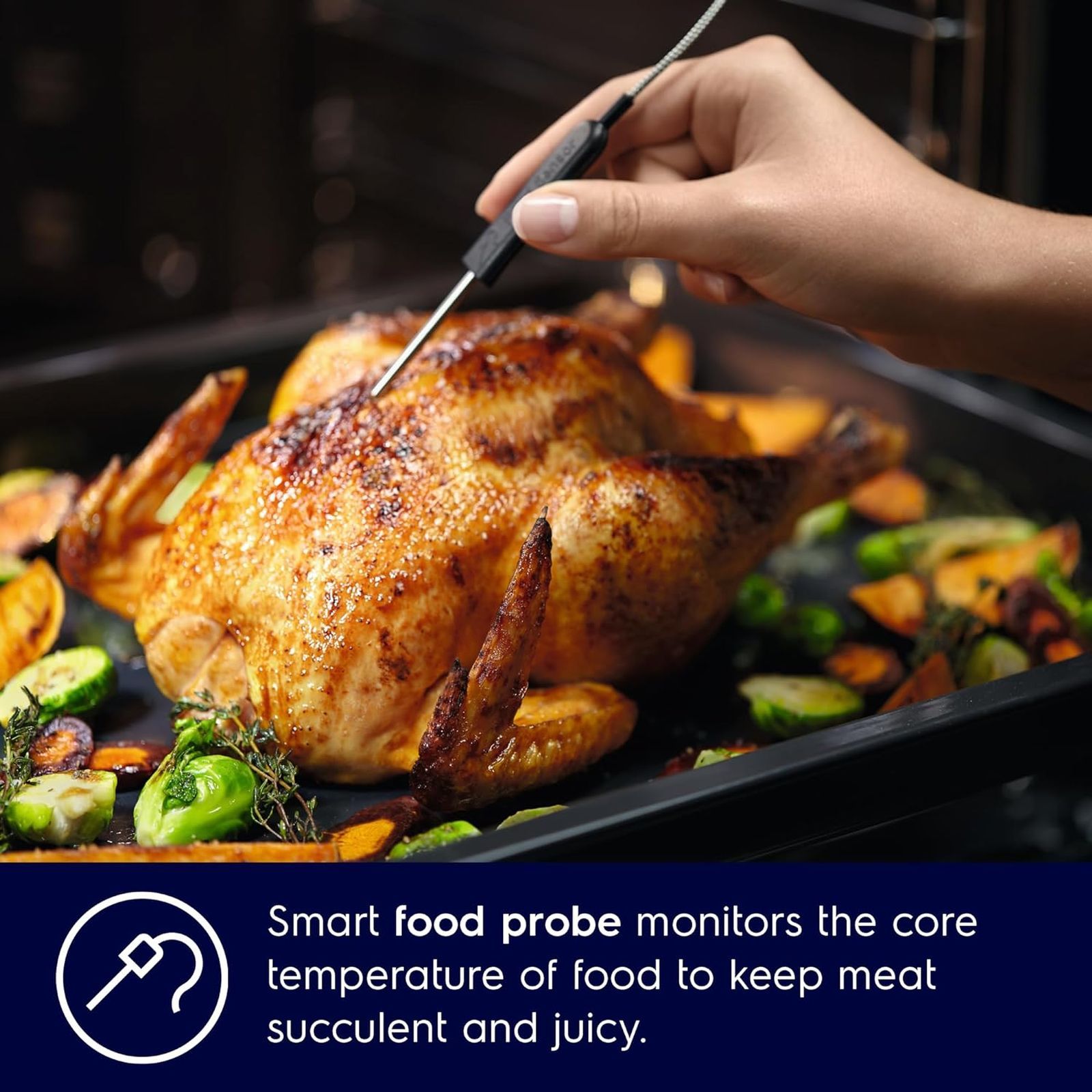 Electrolux Ultimate Taste 500 72L 60cm Built-in Microwave with SteamBake Technology (KODDP71XA, Black) Electrolux Ultimate Taste 500 72L 60cm Built-in Microwave with SteamBake Technology (KODDP71XA, Black)_7