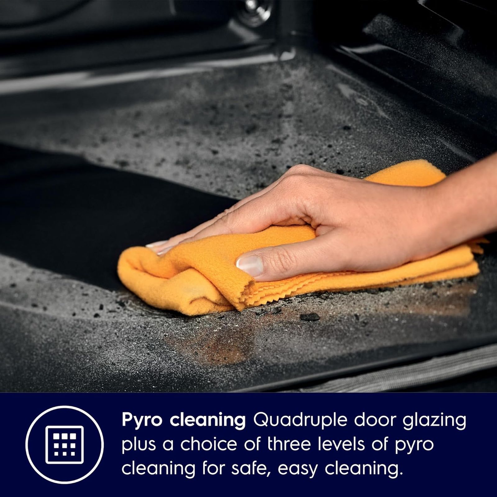 Electrolux UltimateTaste 700 72L 60cm Built-in Microwave with LCD Screen Functions (KOCBP21XA, Black)_8