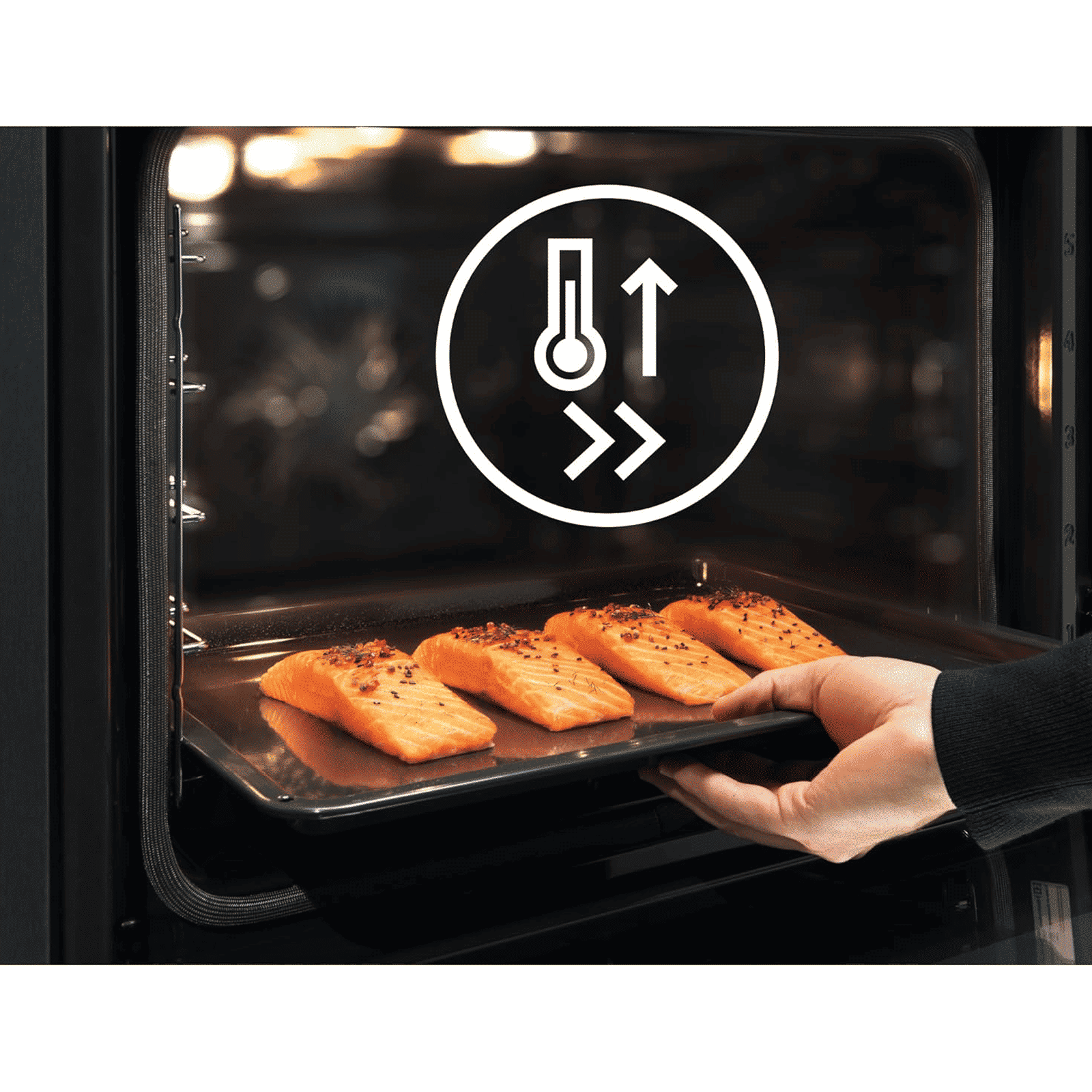 Electrolux UltimateTaste 500 43L 60cm Built-in Microwave with Removable Door (KVLBE00X, Black) Electrolux UltimateTaste 500 43L 60cm Built-in Microwave with Removable Door (KVLBE00X, Black)_7