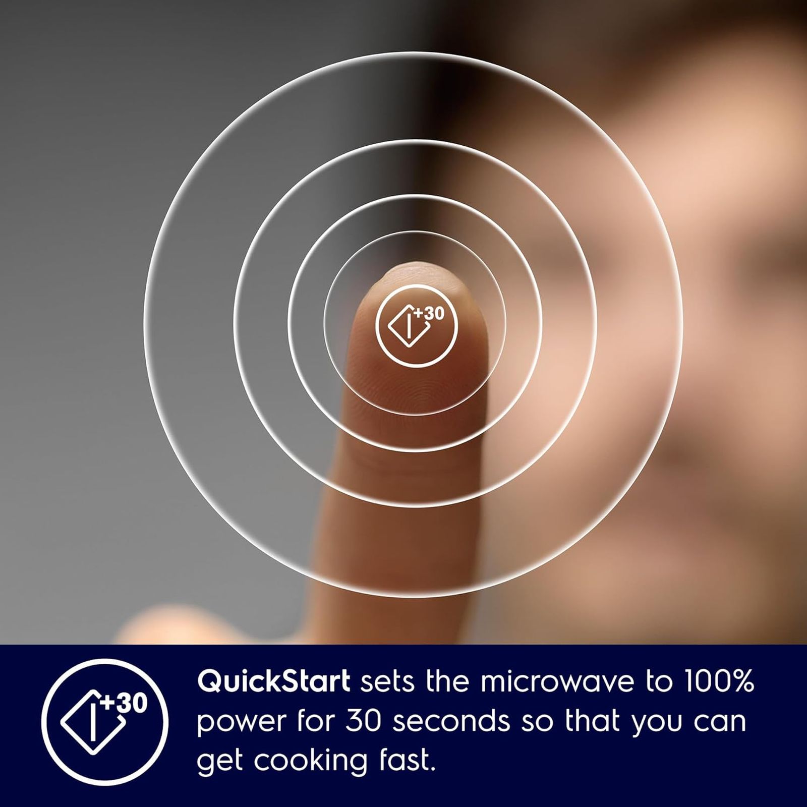 Electrolux UltimateTaste 500 25L 45cm Built-in Grill Microwave with 7 Pre-Set Programs (EMSB25XG, Black)_6