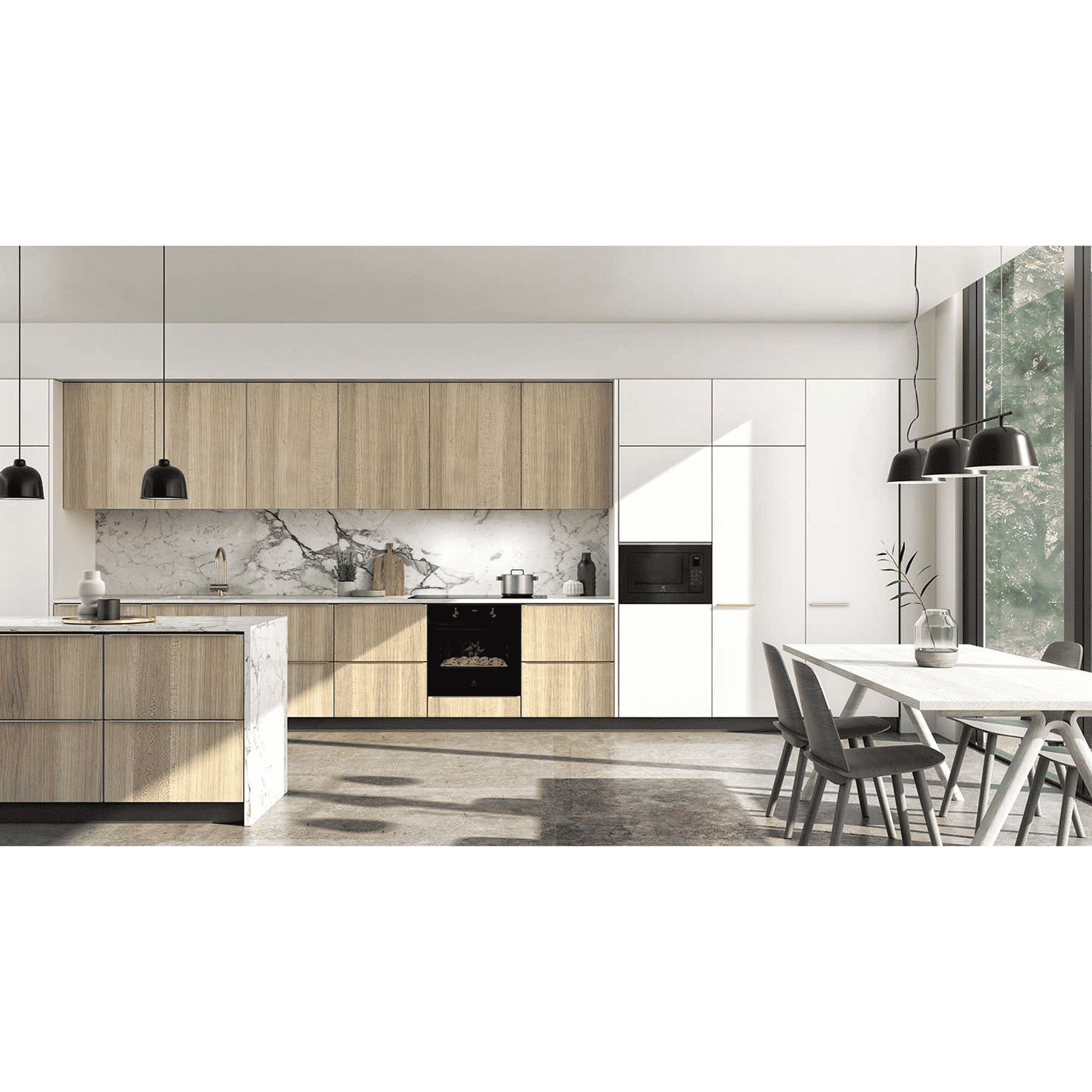 Electrolux UltimateTaste 700 25L Built-in Microwave Oven with CombiGrill Technology (EMSB25XC, Black)_6